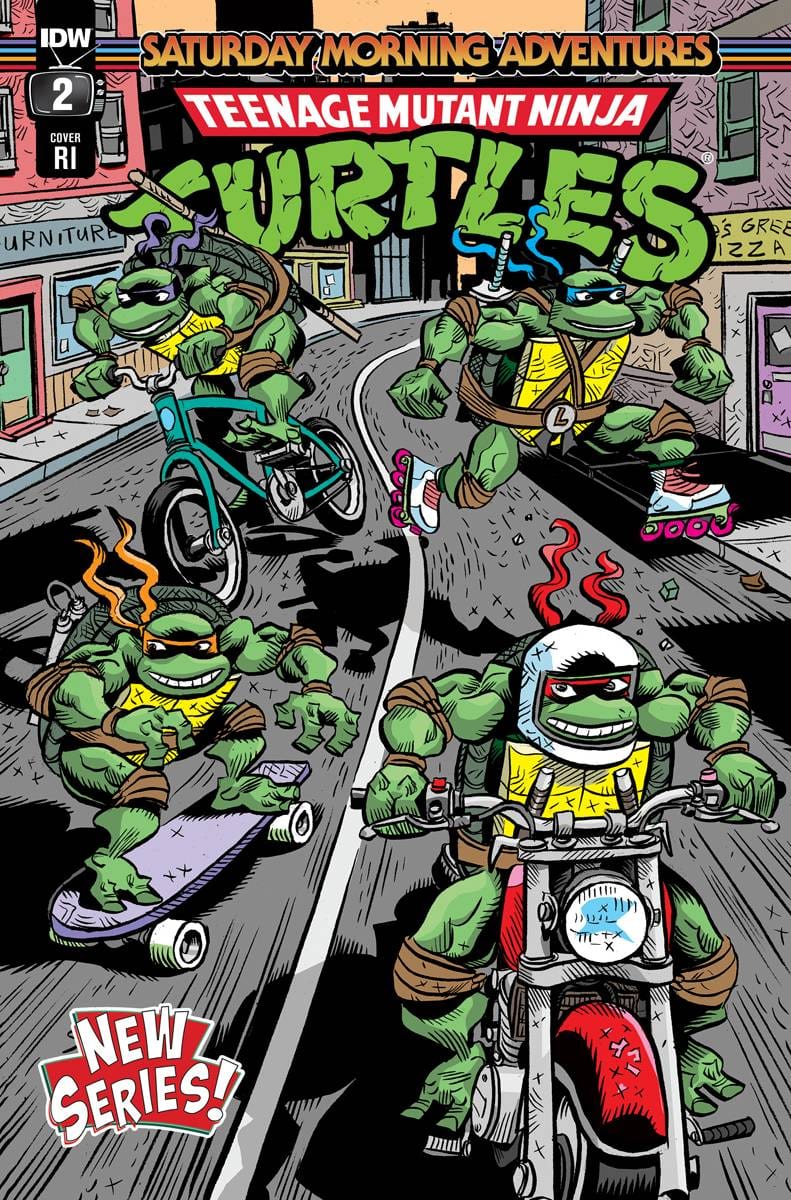 IDW Publishing Comic Books > Incentives TMNT SATURDAY MORNING ADV CONTINUED #2 CVR D 1:10 INCV VAR LA 82771403150800241 APR231616