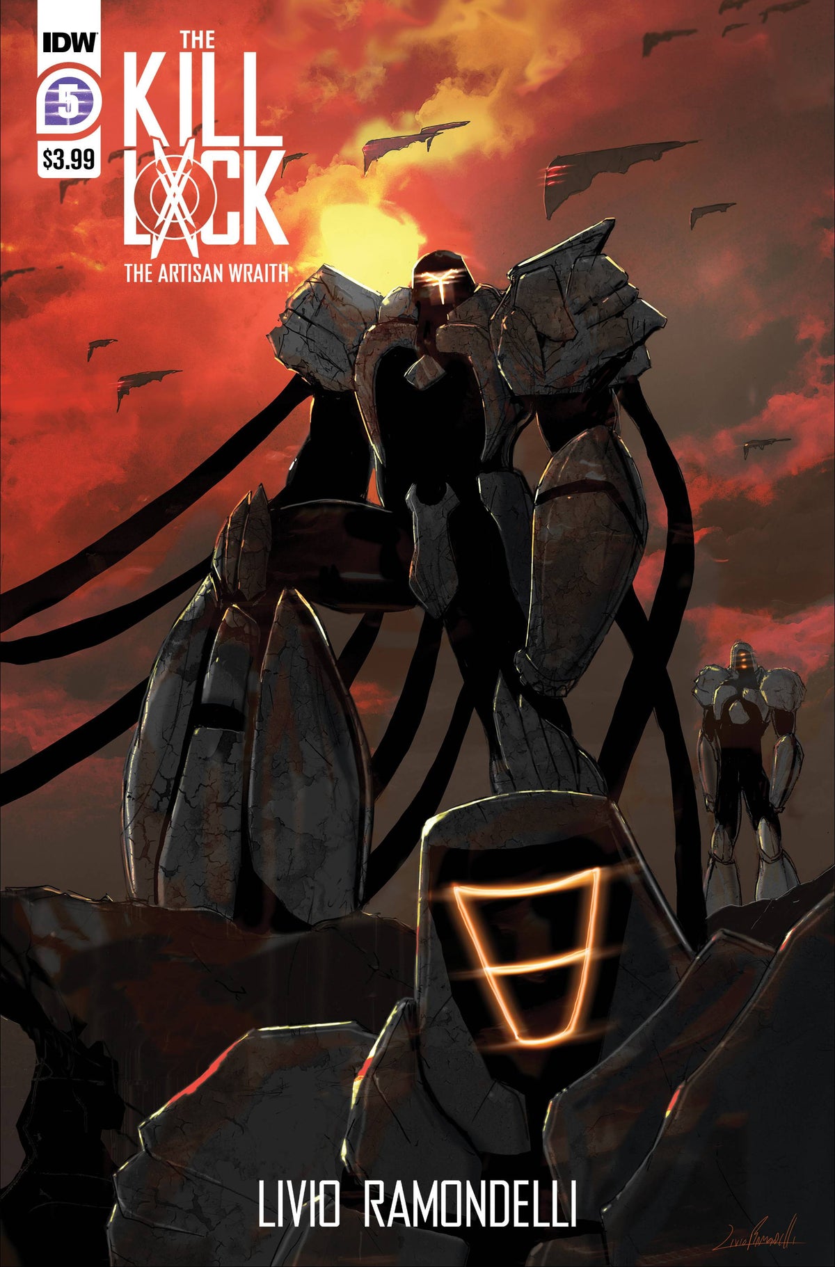 Idw Publishing Comic Books KILL LOCK ARTISAN WRAITH #5 (OF 7) 82771403039600511 MAY221542