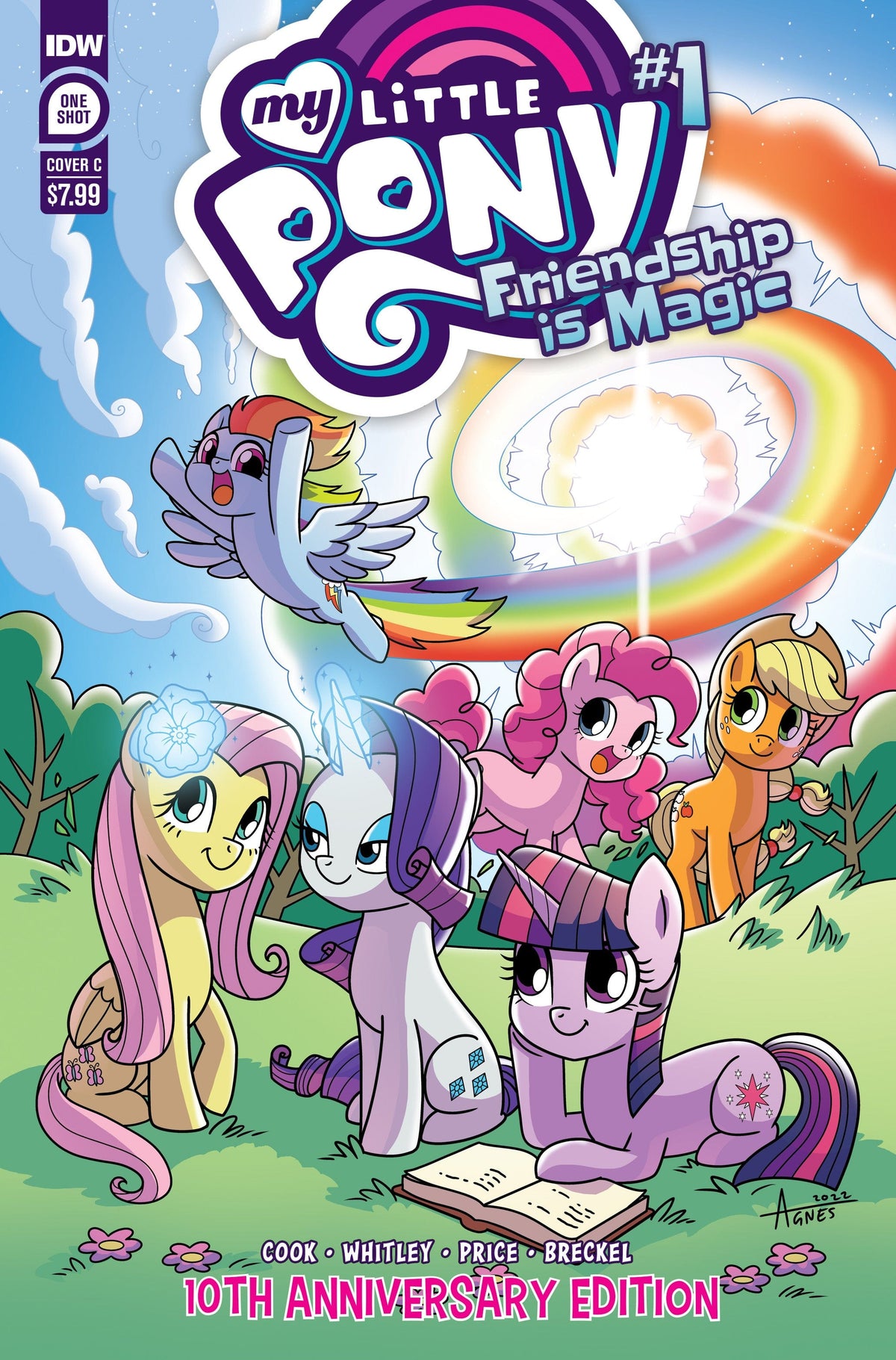 Idw Publishing Comic Books MLP FRIENDSHIP IS MAGIC 10TH ANNV CVR C GARBOWSKA 82771403111900131 OCT221721
