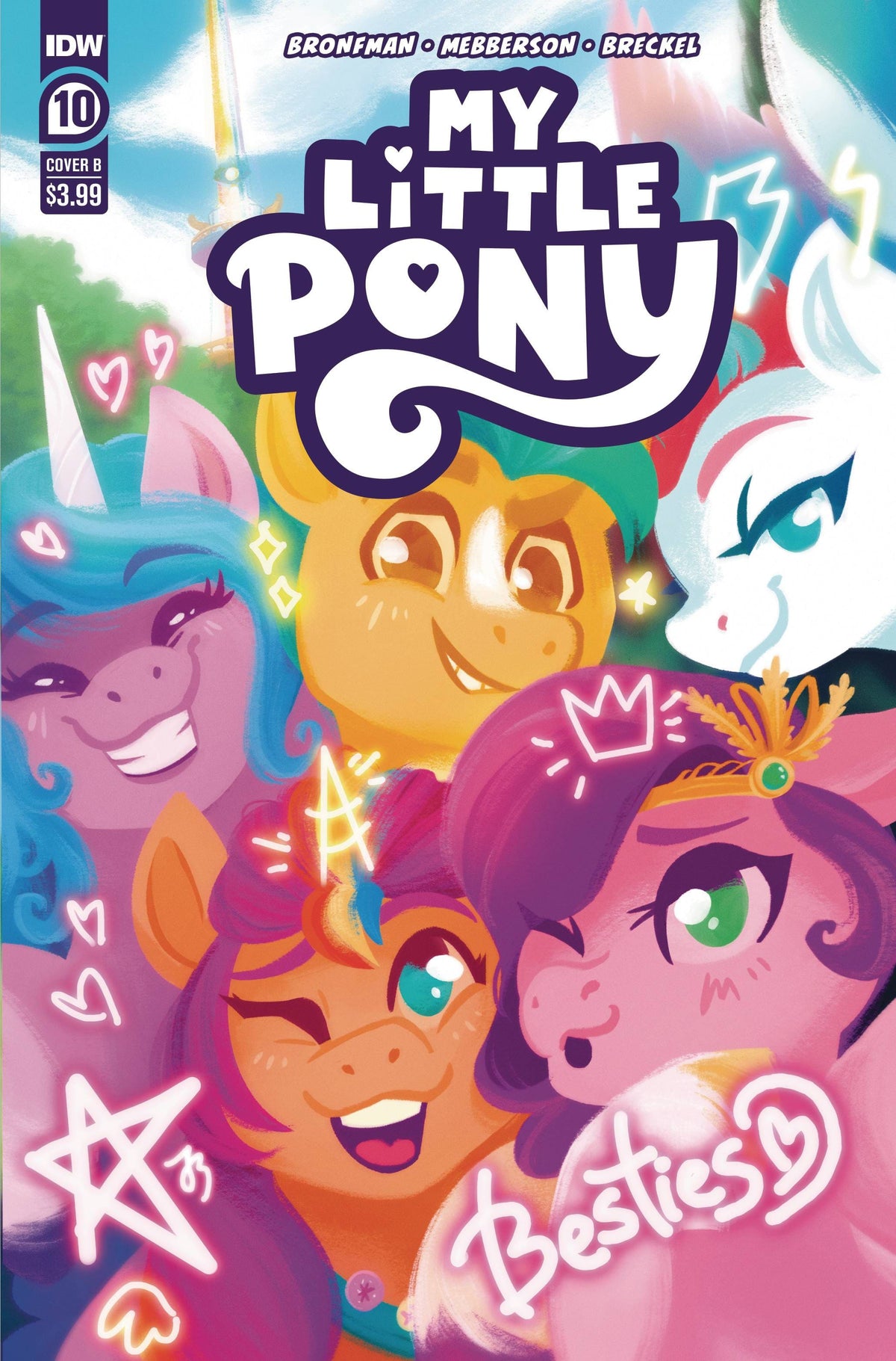 Idw Publishing Comic Books MY LITTLE PONY #10 CVR A MEBBERSON 82771403046401011 DEC221401