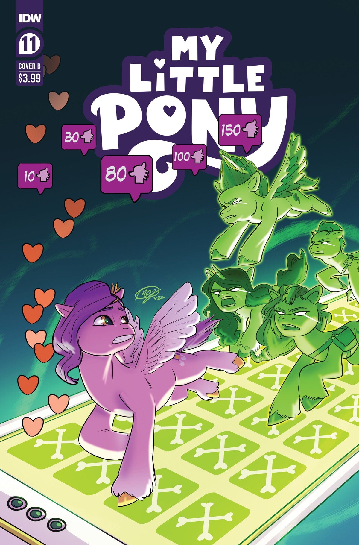 Idw Publishing Comic Books MY LITTLE PONY #11 CVR B HUANG 82771403046401121 JAN231606