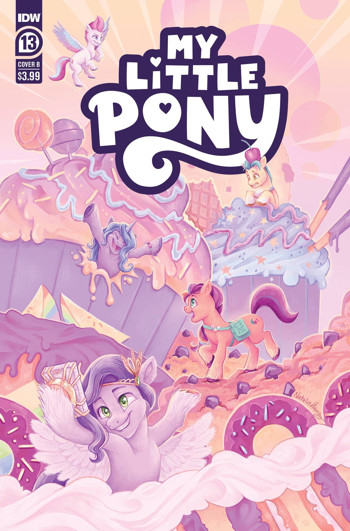 Idw Publishing Comic Books MY LITTLE PONY #13 CVR B HAINES 82771403046401321 MAR231615