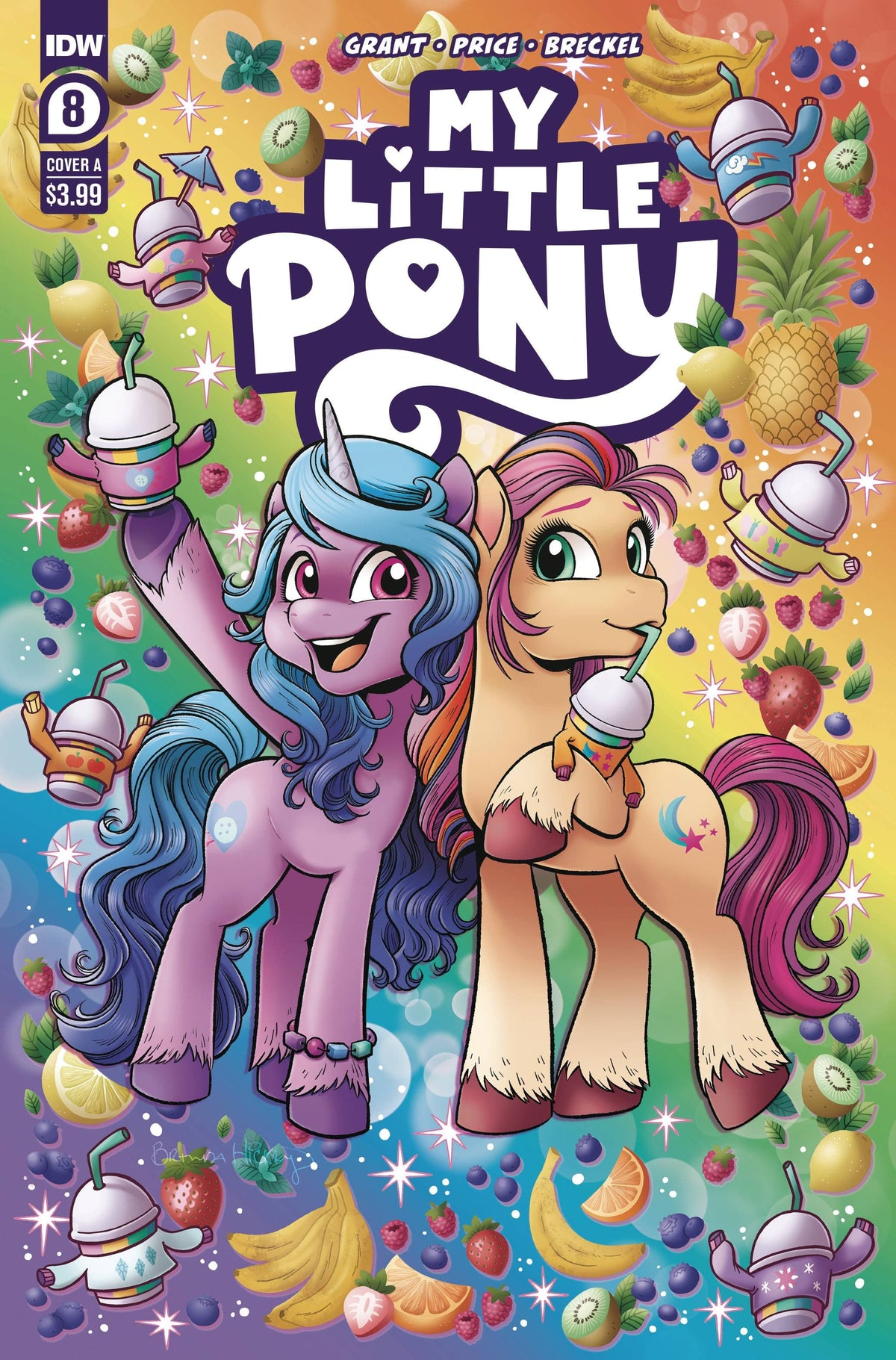 Idw Publishing Comic Books MY LITTLE PONY #8 CVR A HICKEY 82771403046400811 OCT221724