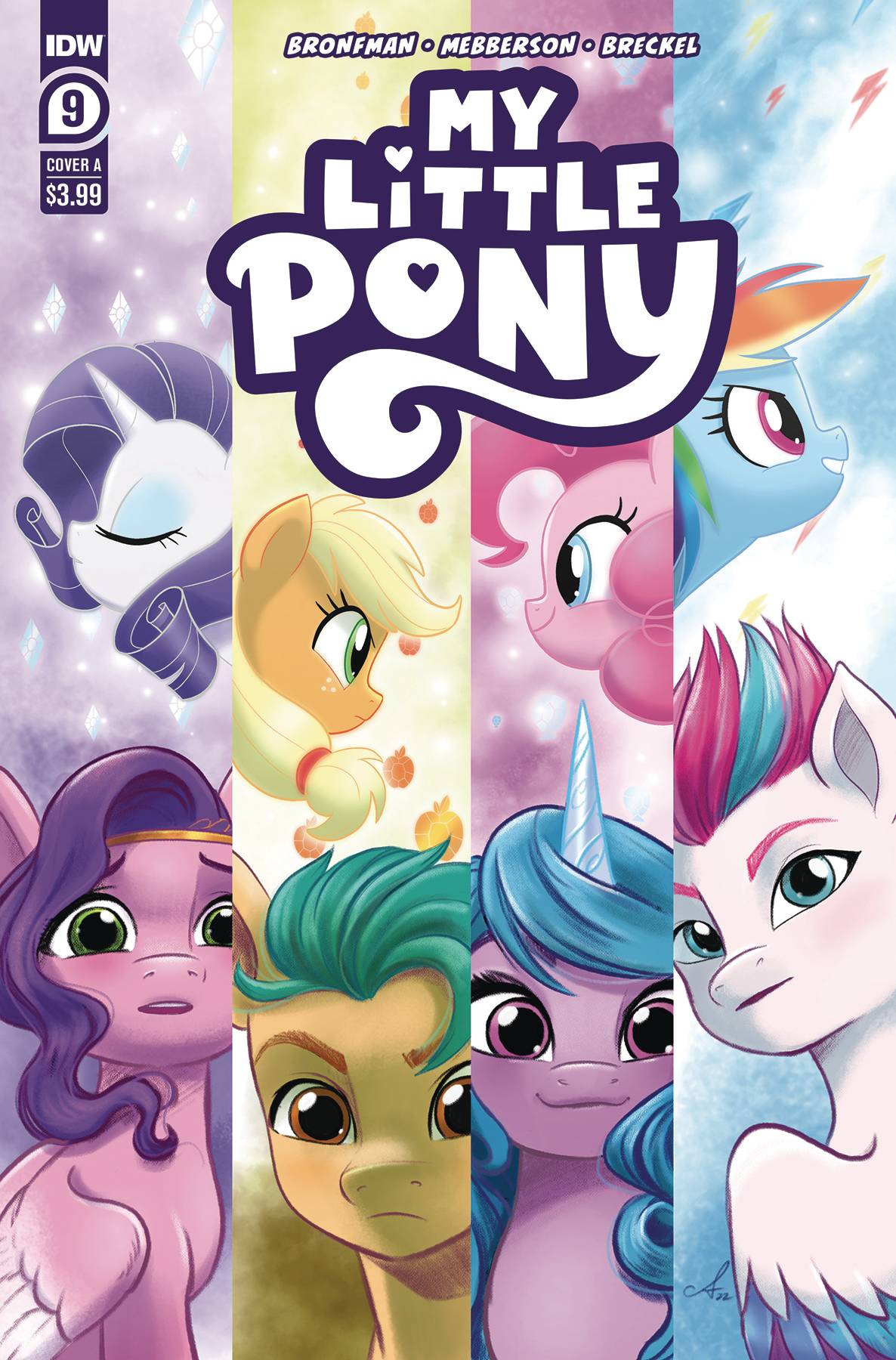 Idw Publishing Comic Books MY LITTLE PONY #9 CVR A MEBBERSON 82771403046400911 NOV221589