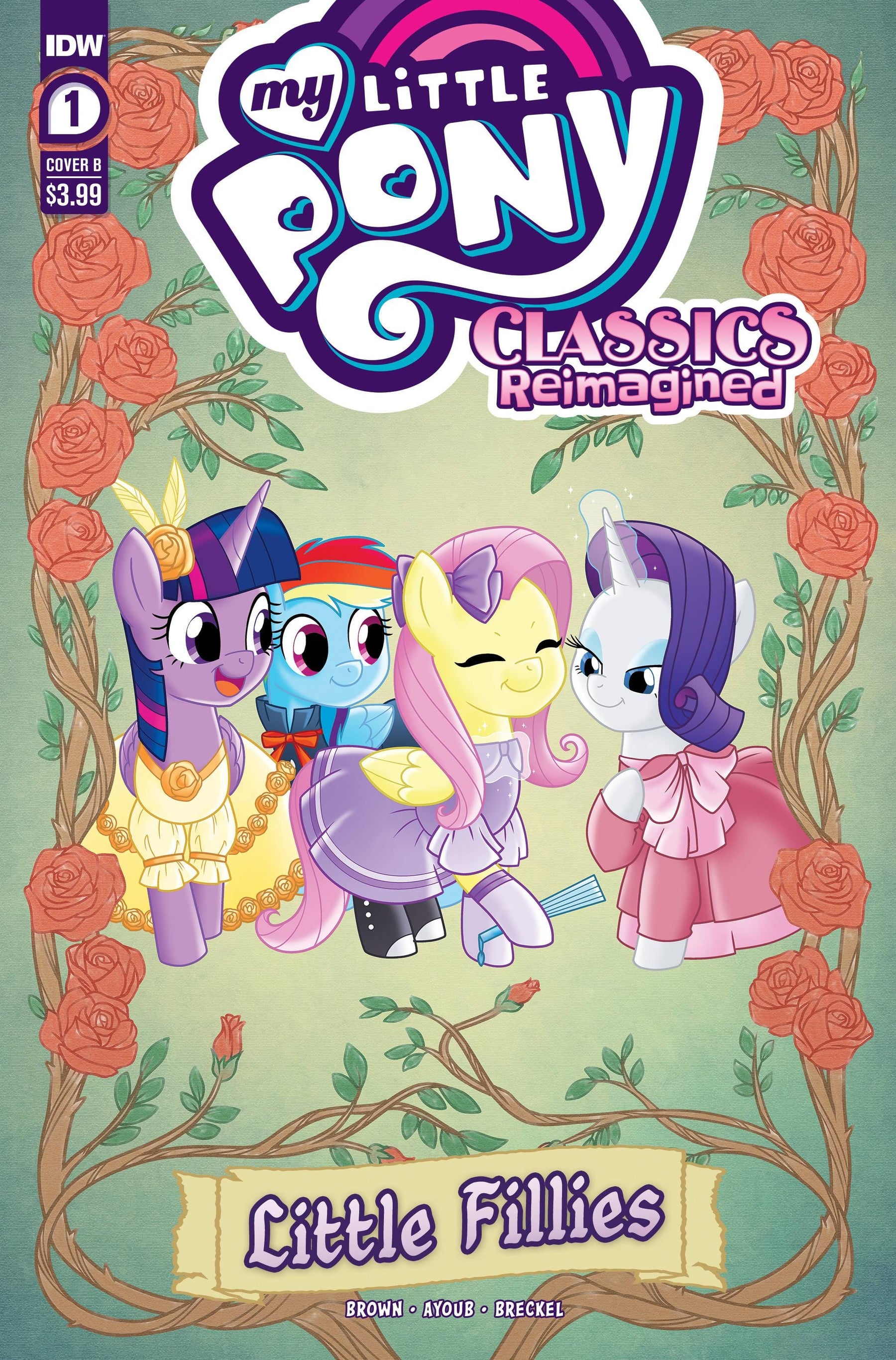 MY LITTLE PONY CLASSICS REIMAGINED LITTLE FILLIES #1 CVR B