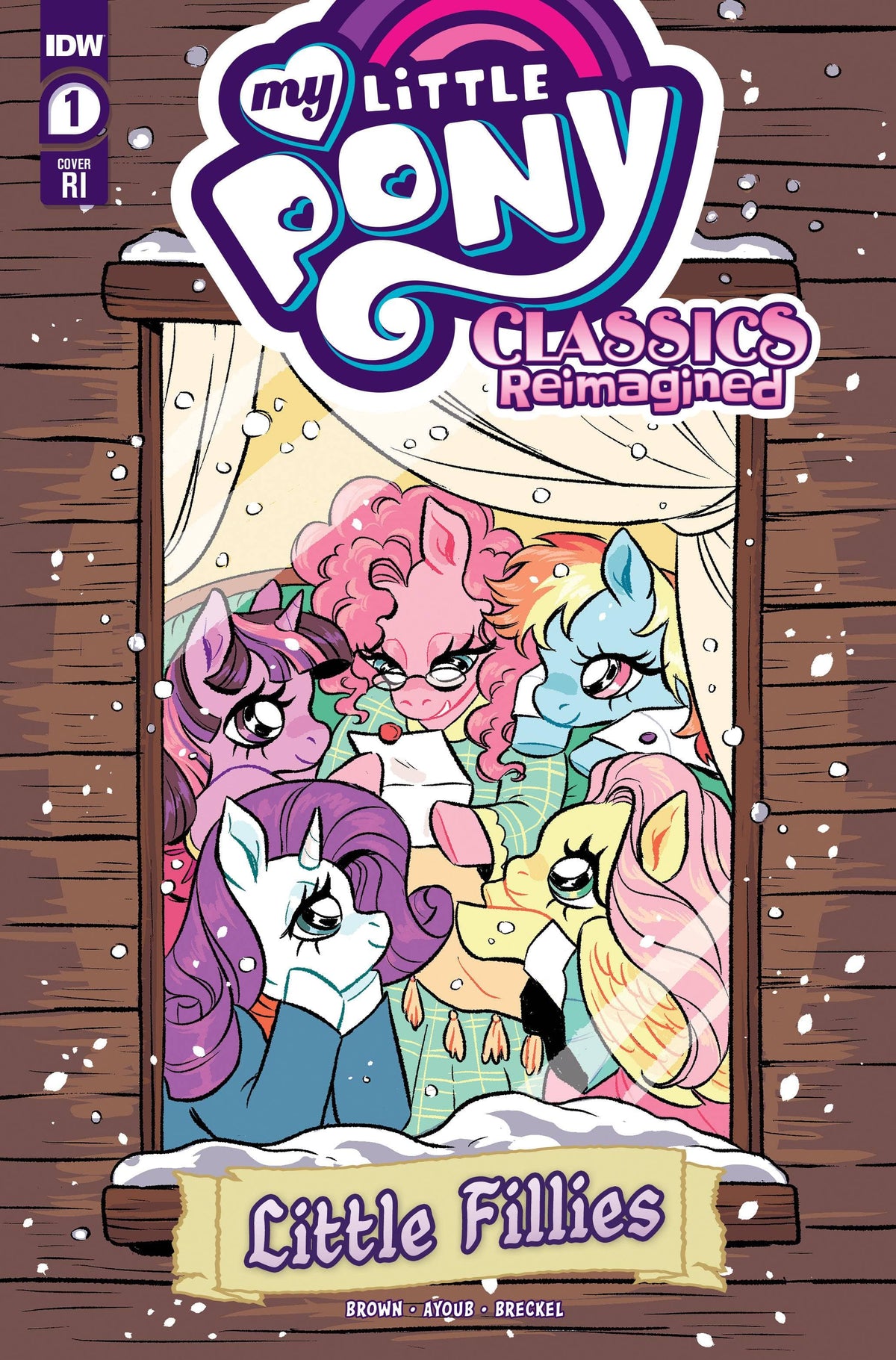 Idw Publishing Comic Books > Incentives MY LITTLE PONY CLASSICS REIMAGINED LITTLE FILLIES #1 CVR C 1:10 82771403101000131 SEP221698