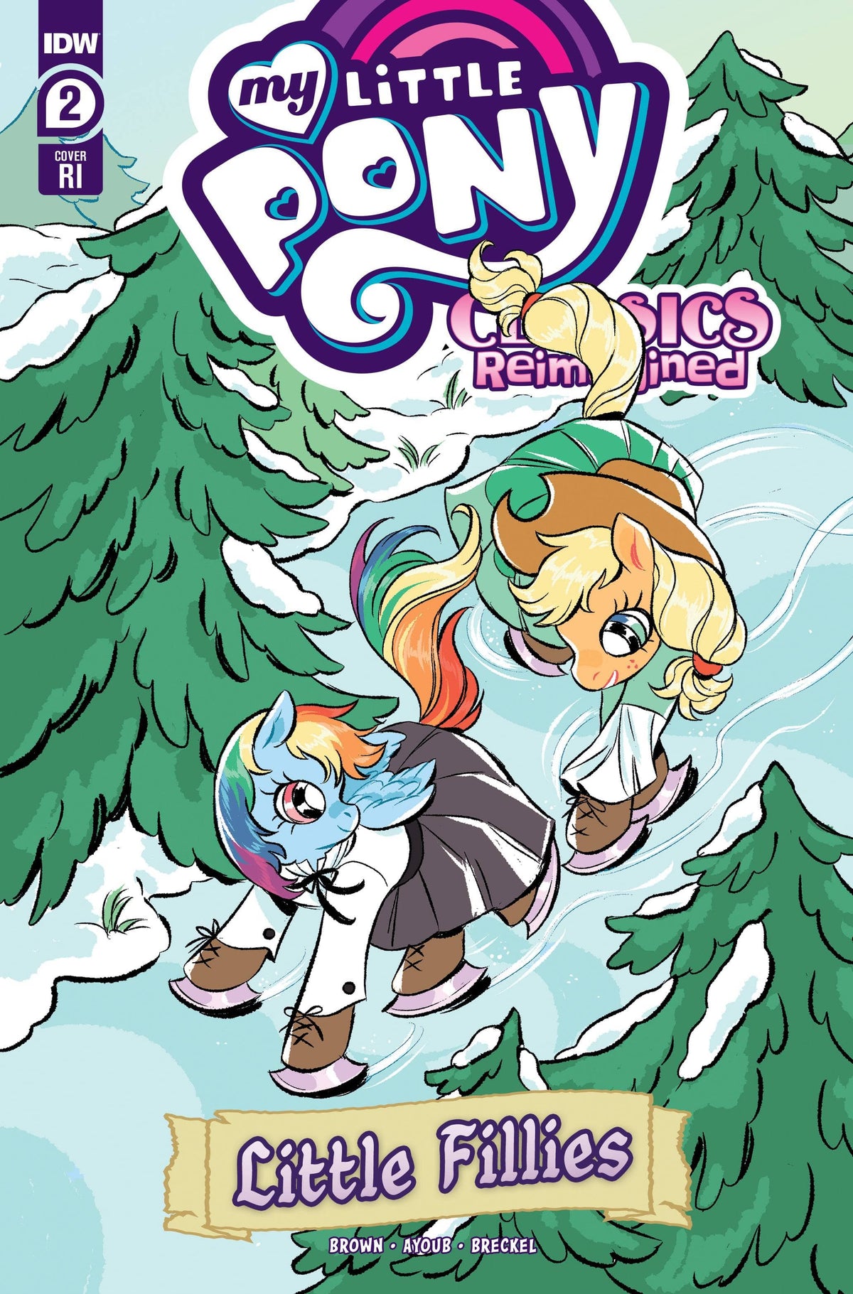 Idw Publishing Comic Books > Incentives MY LITTLE PONY CLASSICS REIMAGINED LITTLE FILLIES #2 CVR C 1:10 82771403101000231 SEP221701