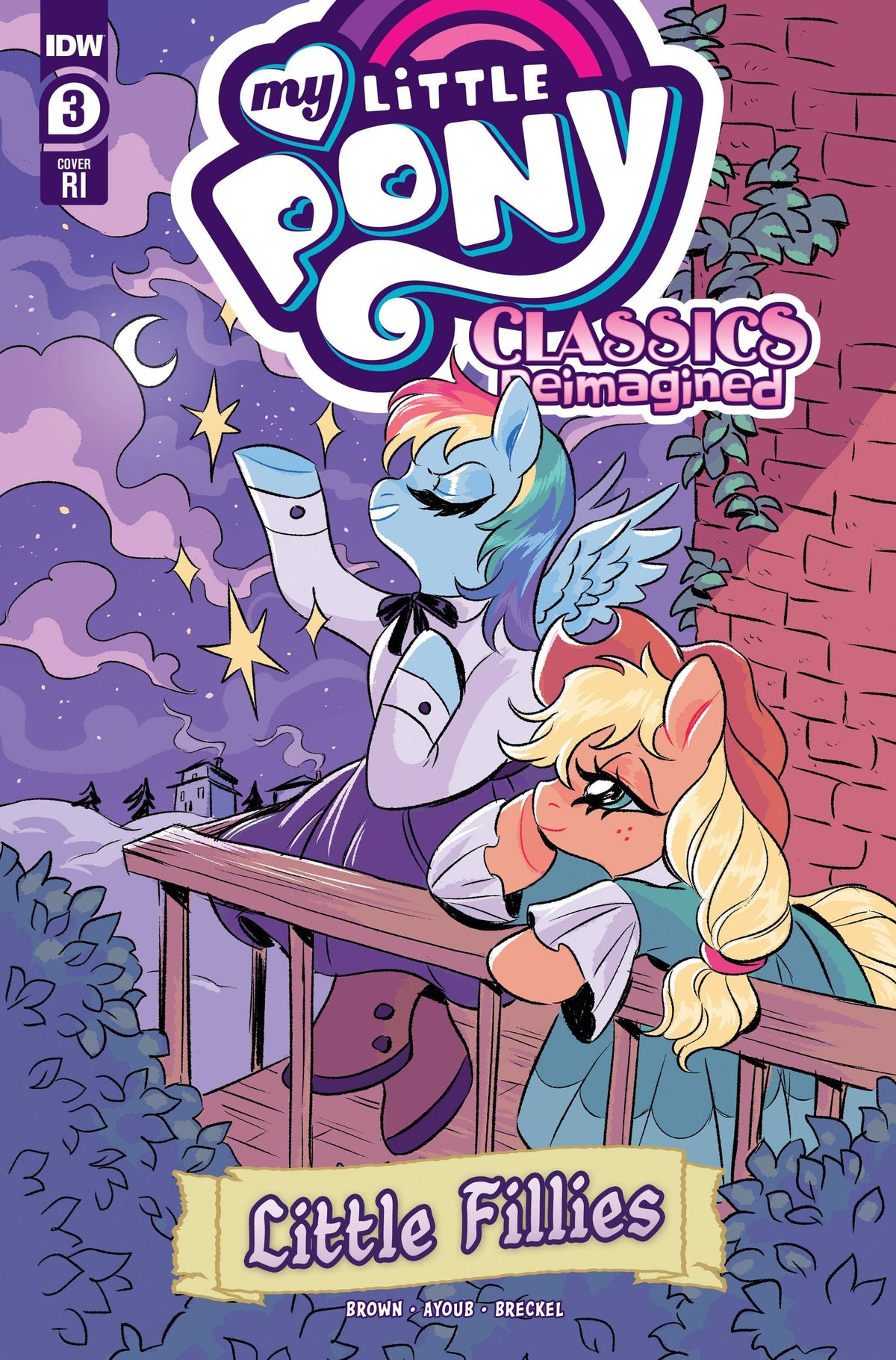 Idw Publishing Comic Books MY LITTLE PONY CLASSICS REIMAGINED LITTLE FILLIES #3 CVR C 1:10 BOUSAMRA 82771403101000331 AUG228082
