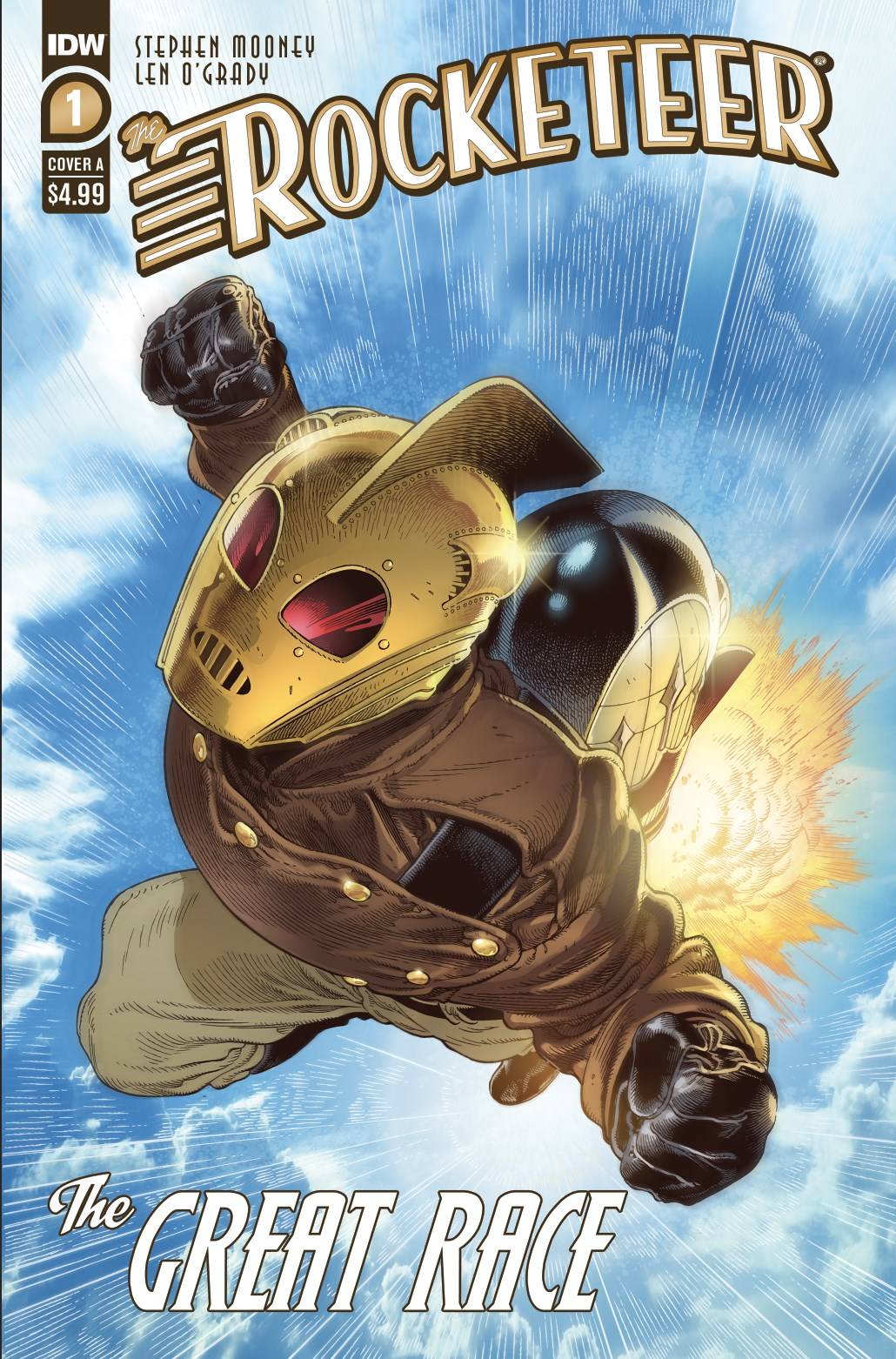 Idw Publishing Comic Books ROCKETEER THE GREAT RACE #1 (OF 4) CVR A GABRIEL RODRIGUEZ 82771403047100111 FEB220404