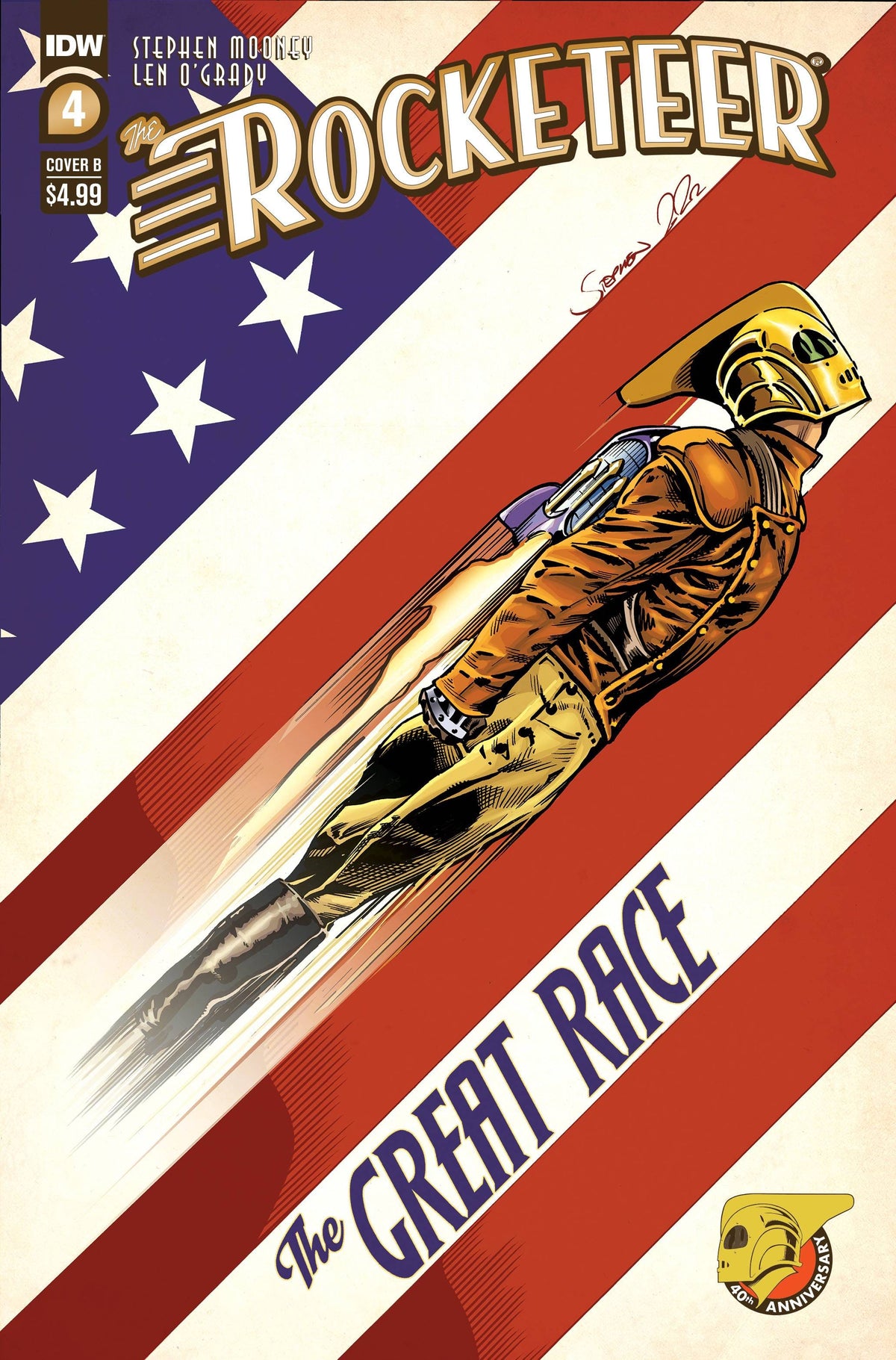 Idw Publishing Comic Books ROCKETEER THE GREAT RACE #4 (OF 4) CVR B MOONEY 82771403047100421 MAY221548