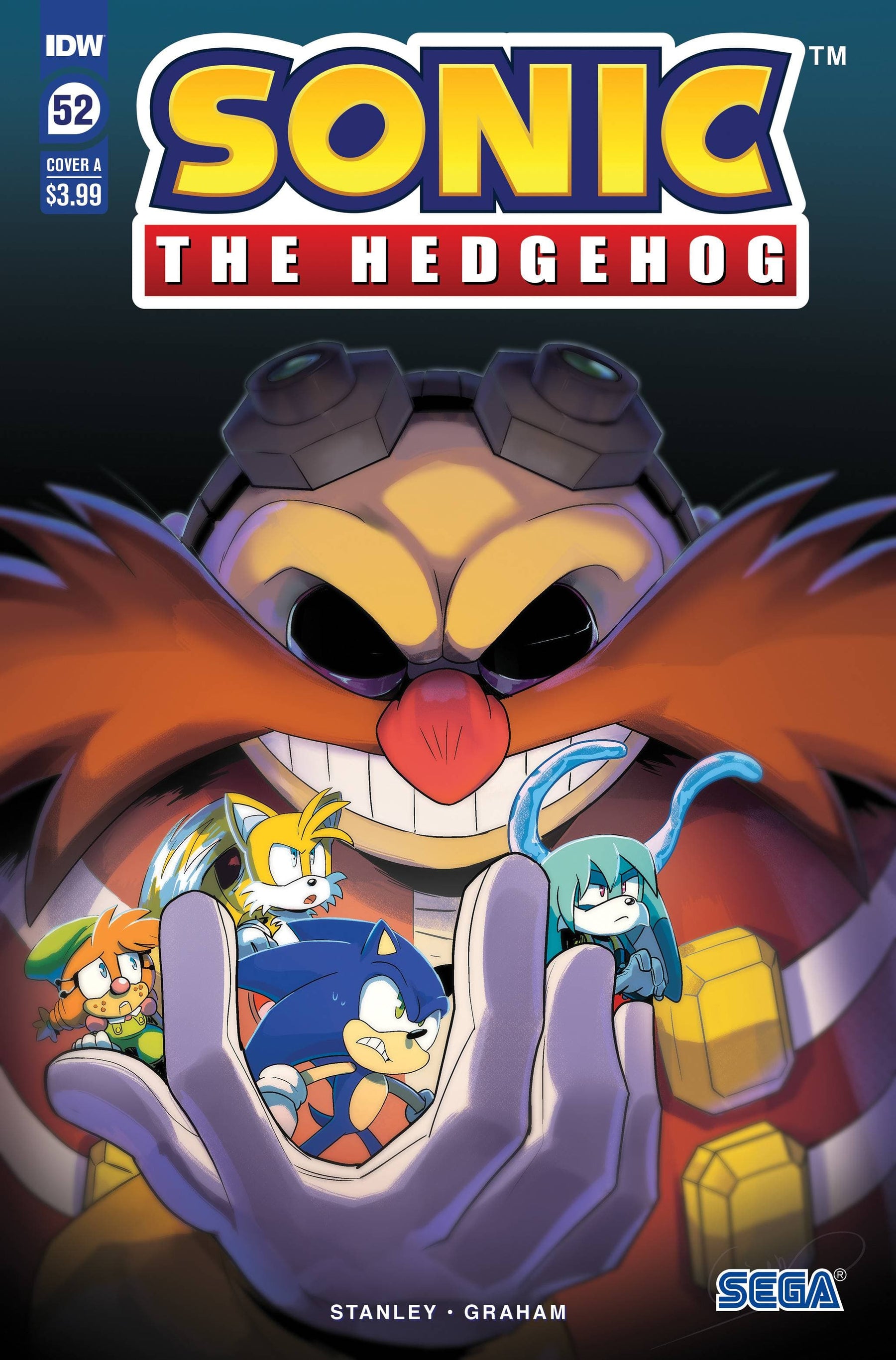 SONIC THE HEDGEHOG #52 CVR A DUTREIX