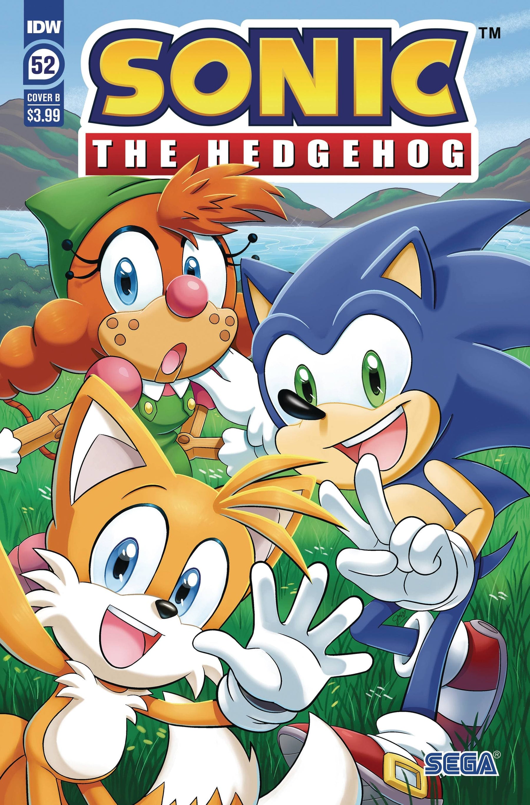 SONIC THE HEDGEHOG #52 CVR B HERNANDEZ