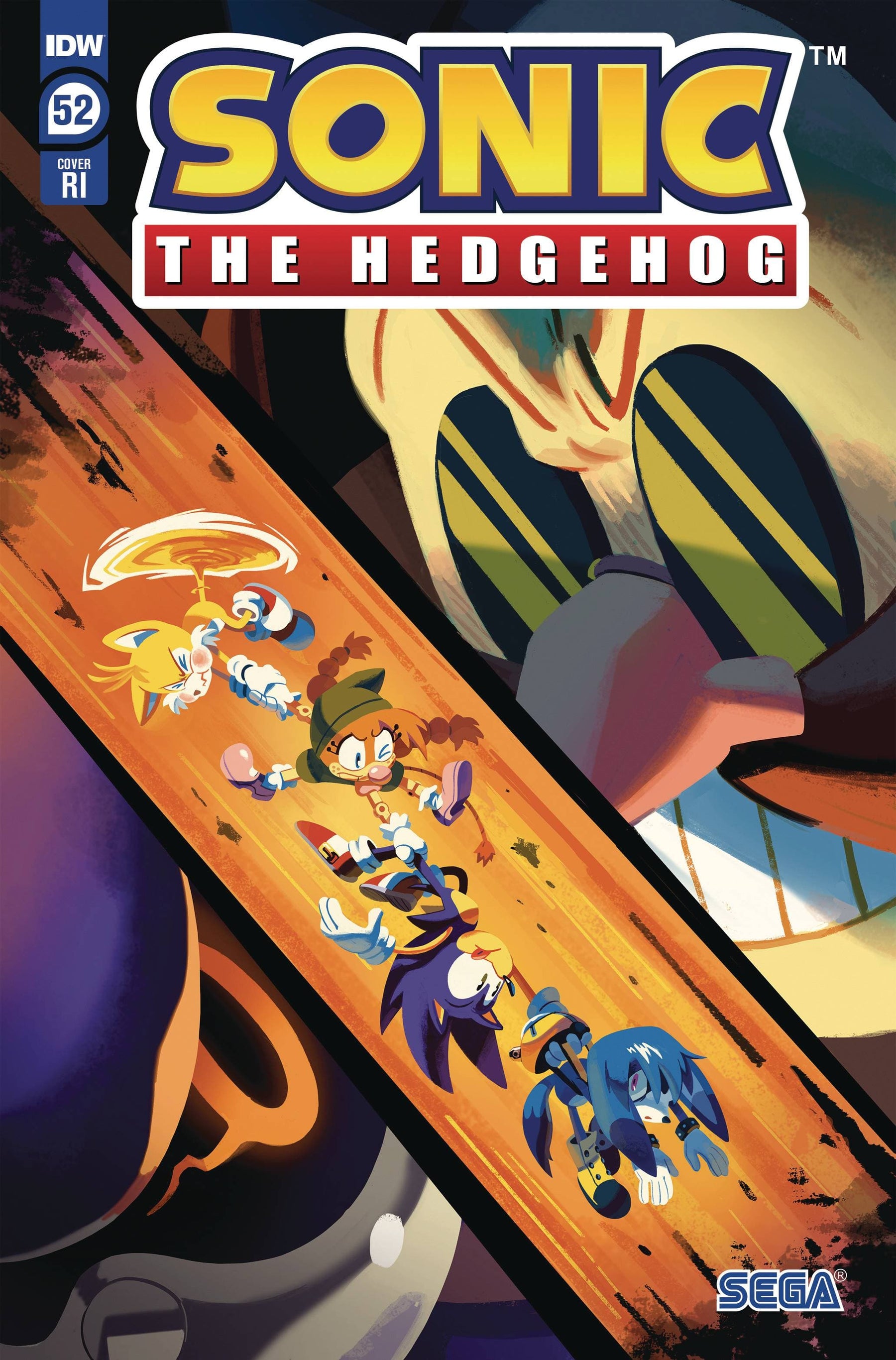 SONIC THE HEDGEHOG #52 CVR C 1:10 FOURDRAINE INCV