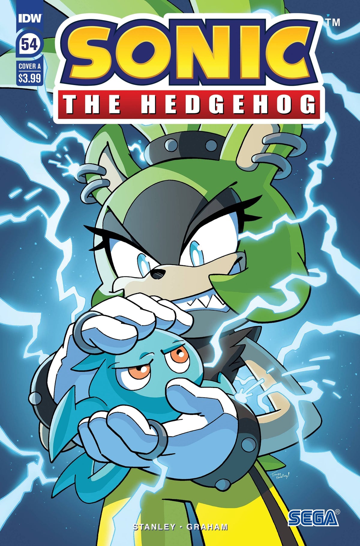 Idw Publishing Comic Books SONIC THE HEDGEHOG #54 CVR A YARDLEY 82771401521805411 AUG221545