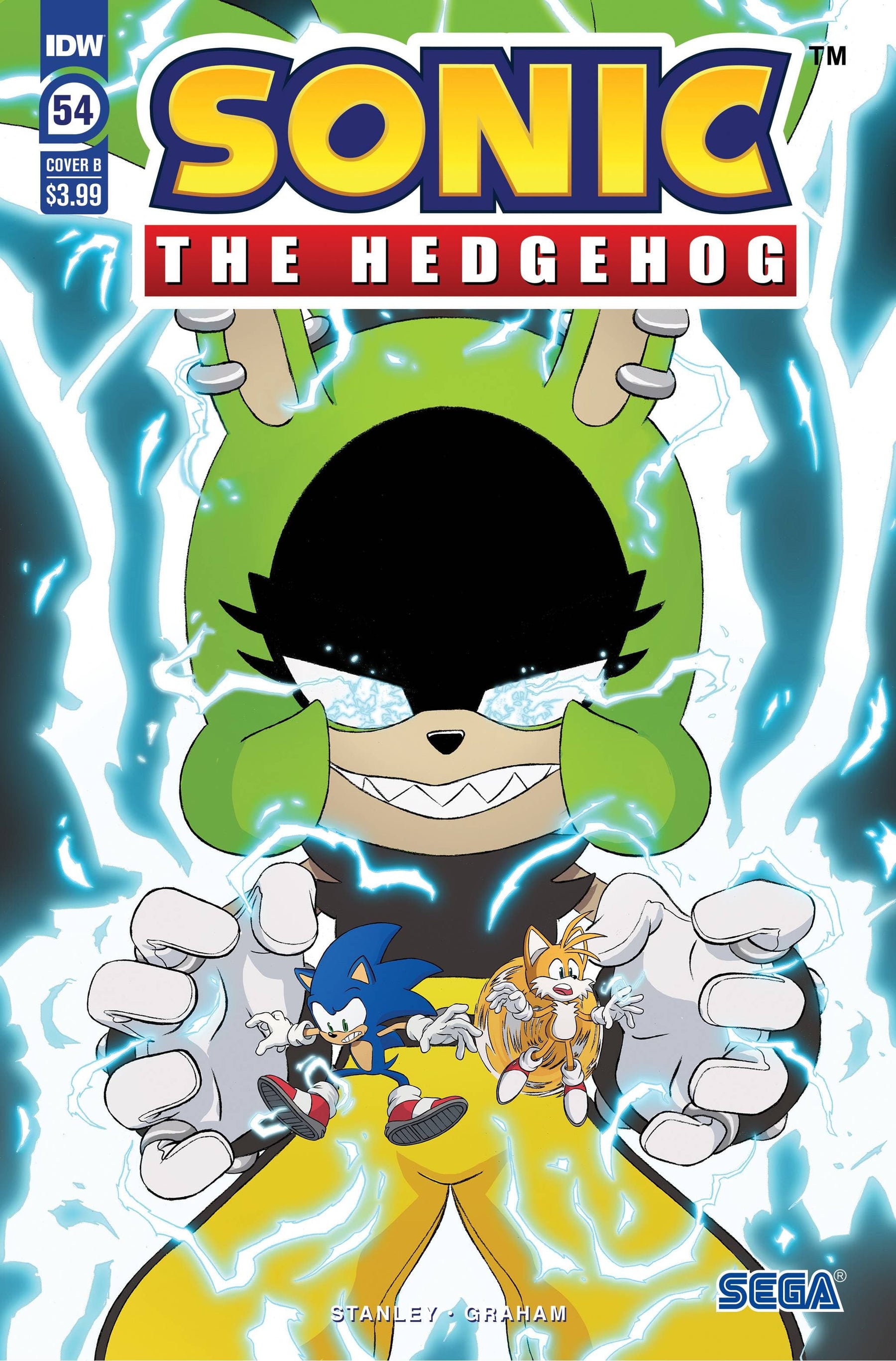 SONIC THE HEDGEHOG #54 CVR B SCHOENING