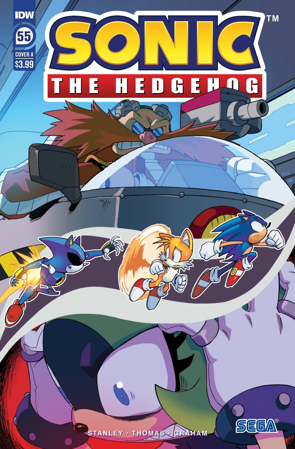 Idw Publishing Comic Books SONIC THE HEDGEHOG #55 CVR A HAMMERSTROM 82771401521805511 SEP221704