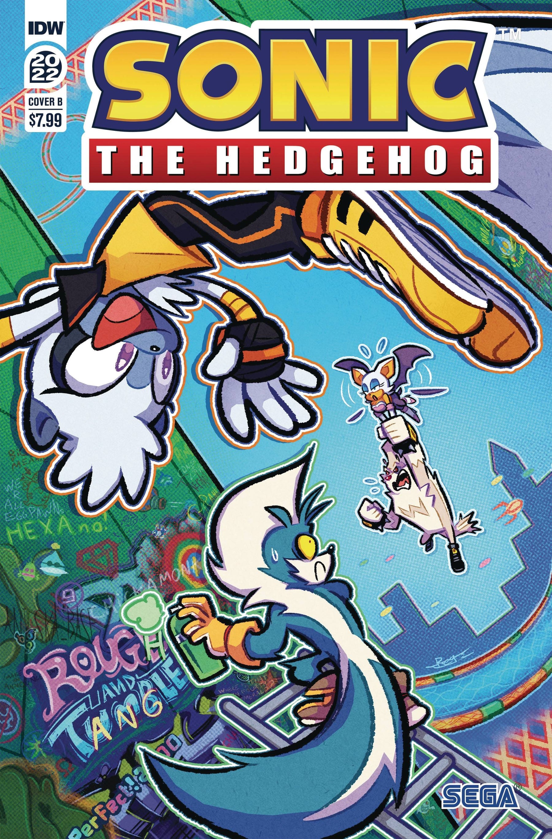 Idw Publishing Comic Books SONIC THE HEDGEHOG ANNUAL 2022 CVR B REGGIE GRAHAM 82771403074700121 JUN221653