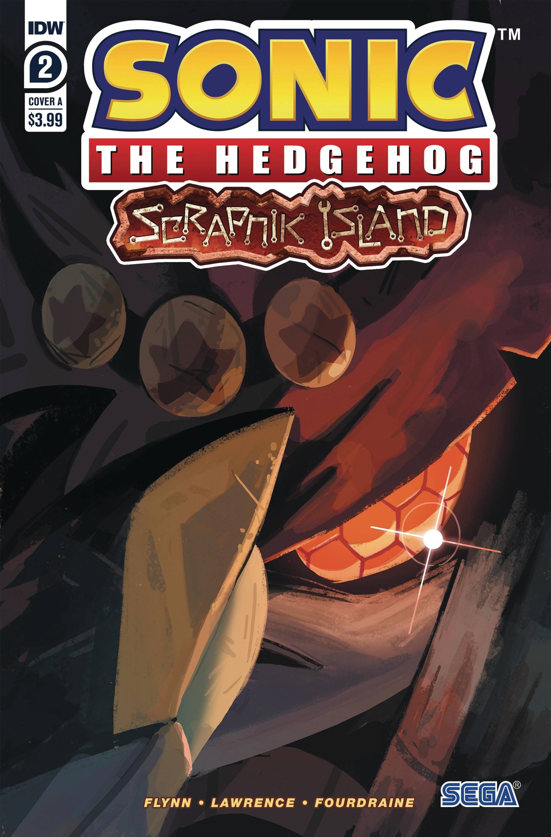 SONIC THE HEDGEHOG SCRAPNIK ISLAND #2 CVR A FOURDRAINE