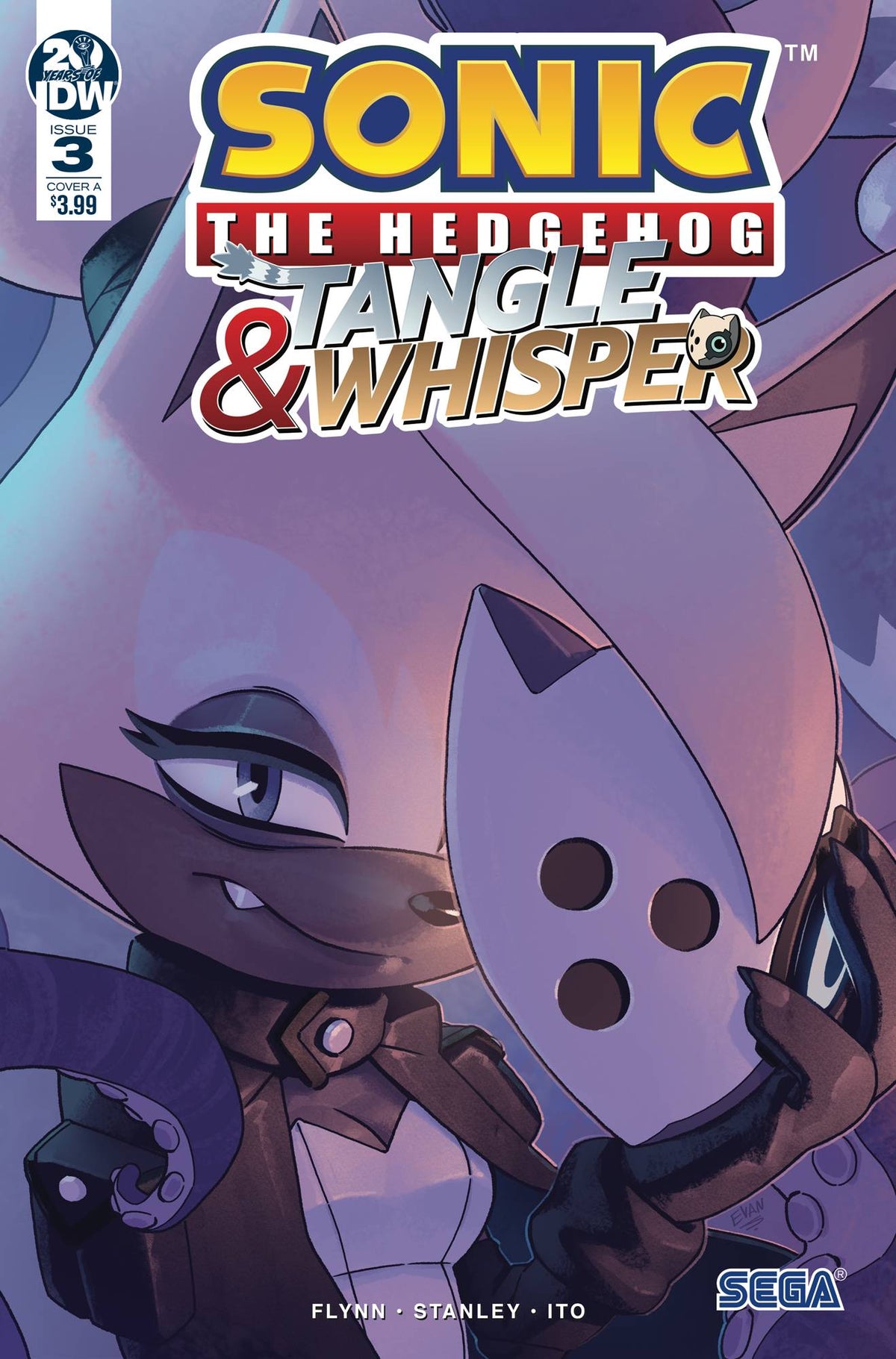 Idw Publishing Comic Books SONIC THE HEDGEHOG TANGLE & WHISPER #3 (OF 4) CVR A STANLEY 82771401767000311 JUL190723
