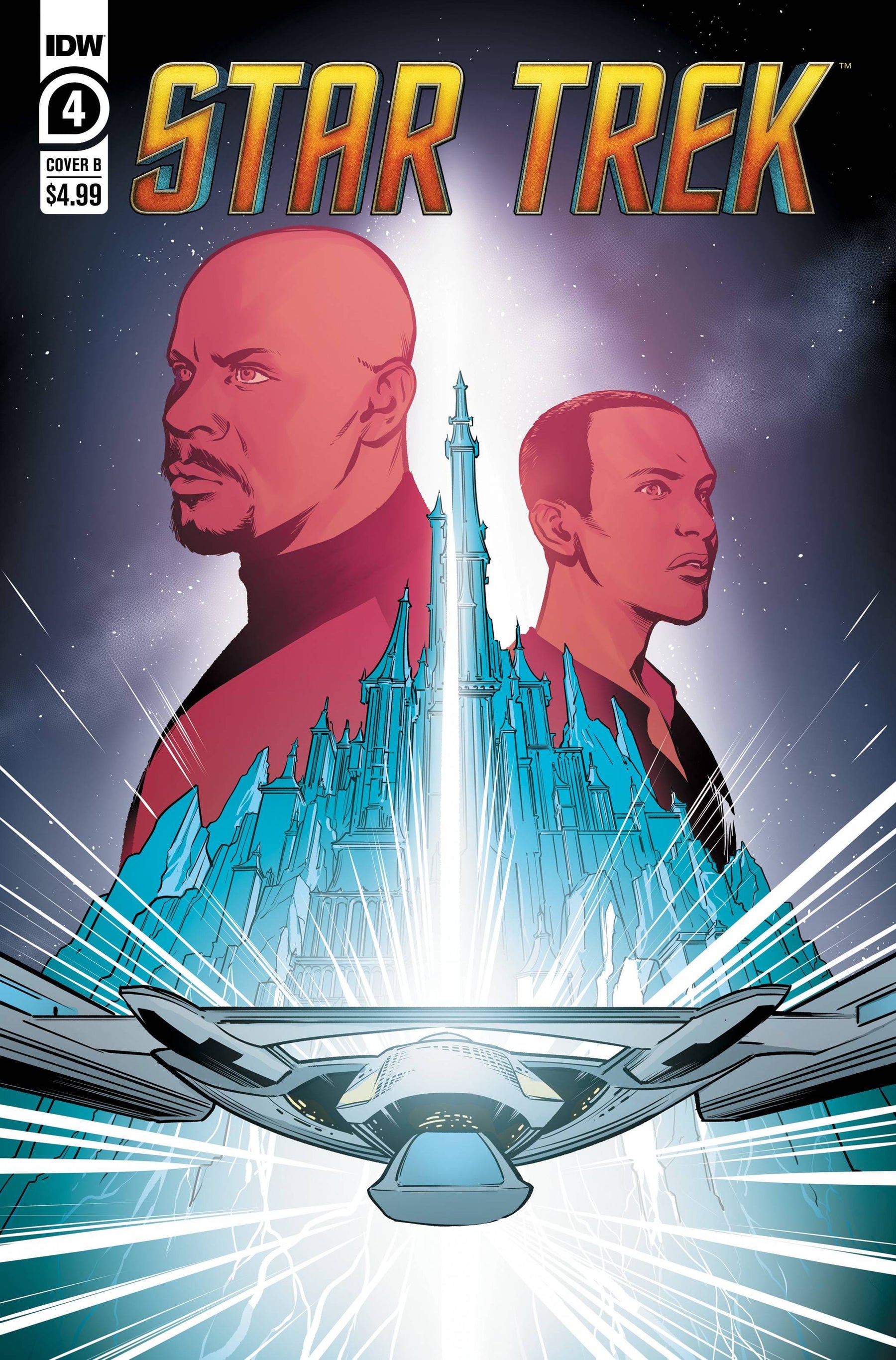 STAR TREK #4 CVR B MARCUS TO