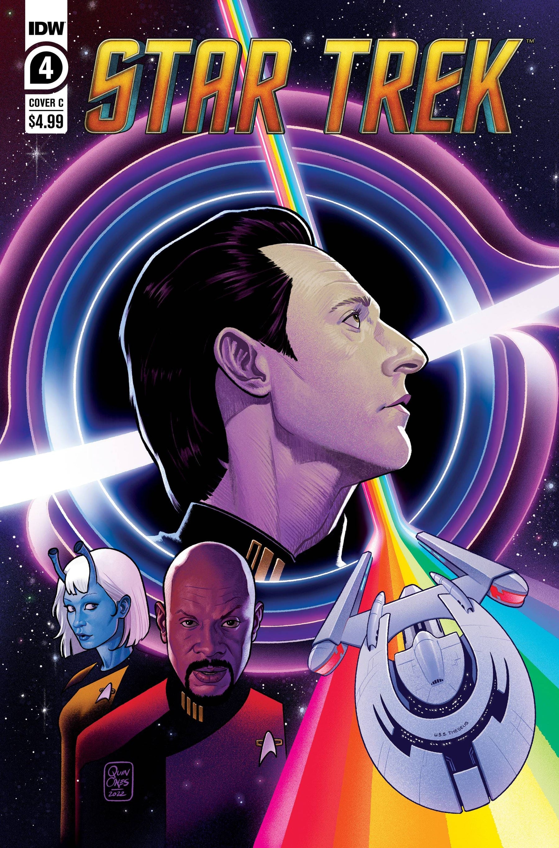 STAR TREK #4 CVR C JOE QUINONES