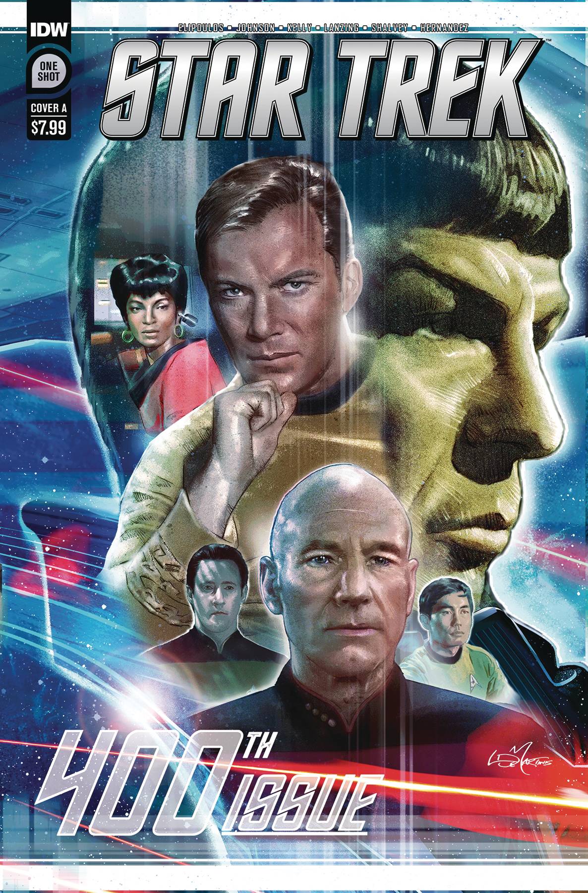 Idw Publishing Comic Books STAR TREK #400 CVR A DE MARTINIS 82771403085300111 JUL221628