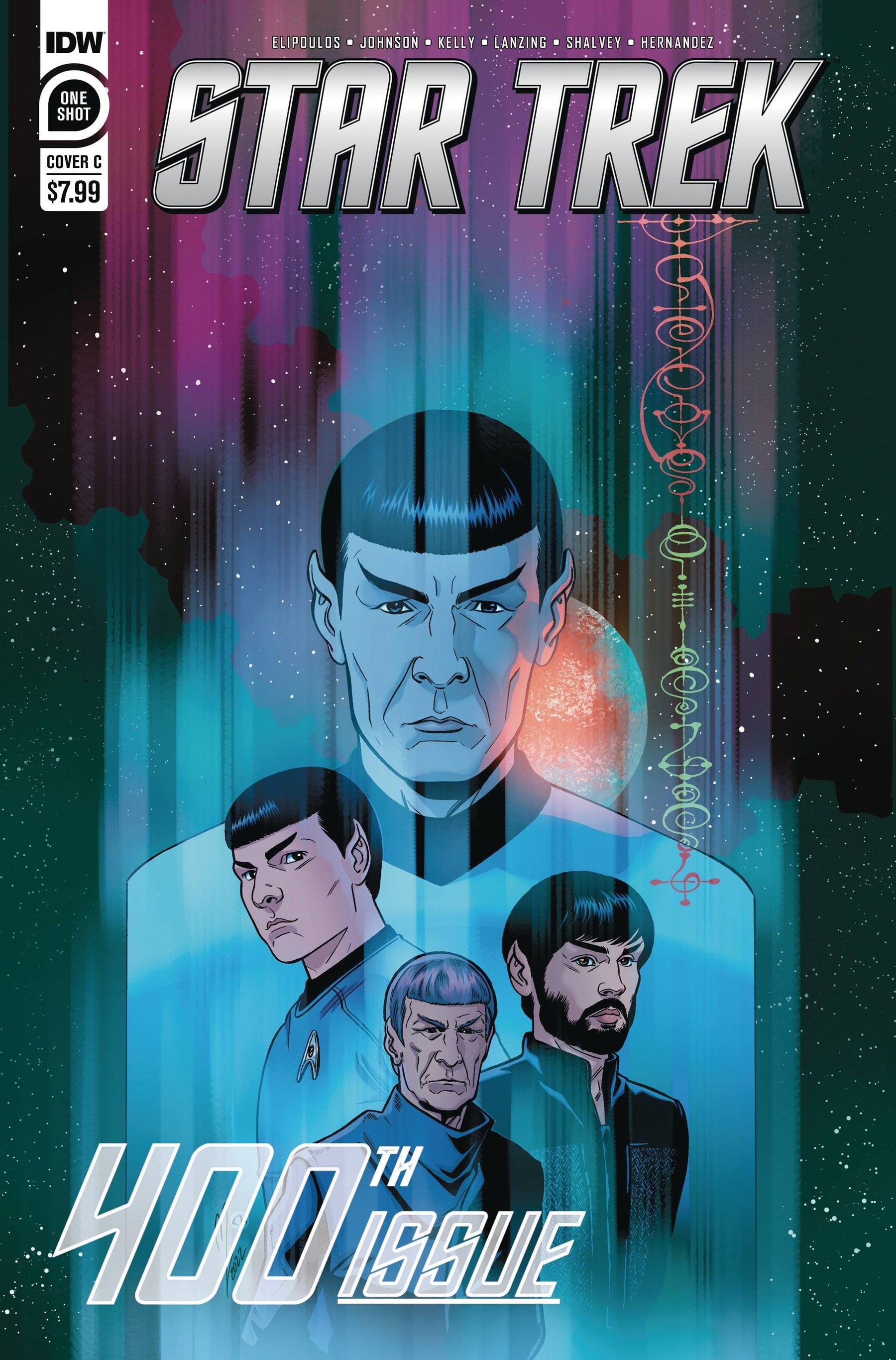 STAR TREK #400 CVR C LEVENS