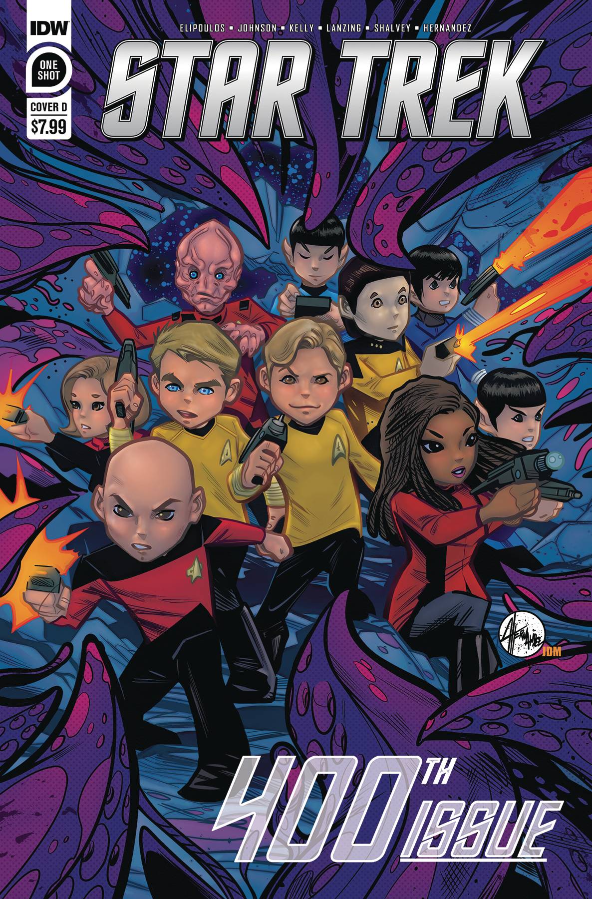 Idw Publishing Comic Books STAR TREK #400 CVR D HERNANDEZ 82771403085300141 JUL221631