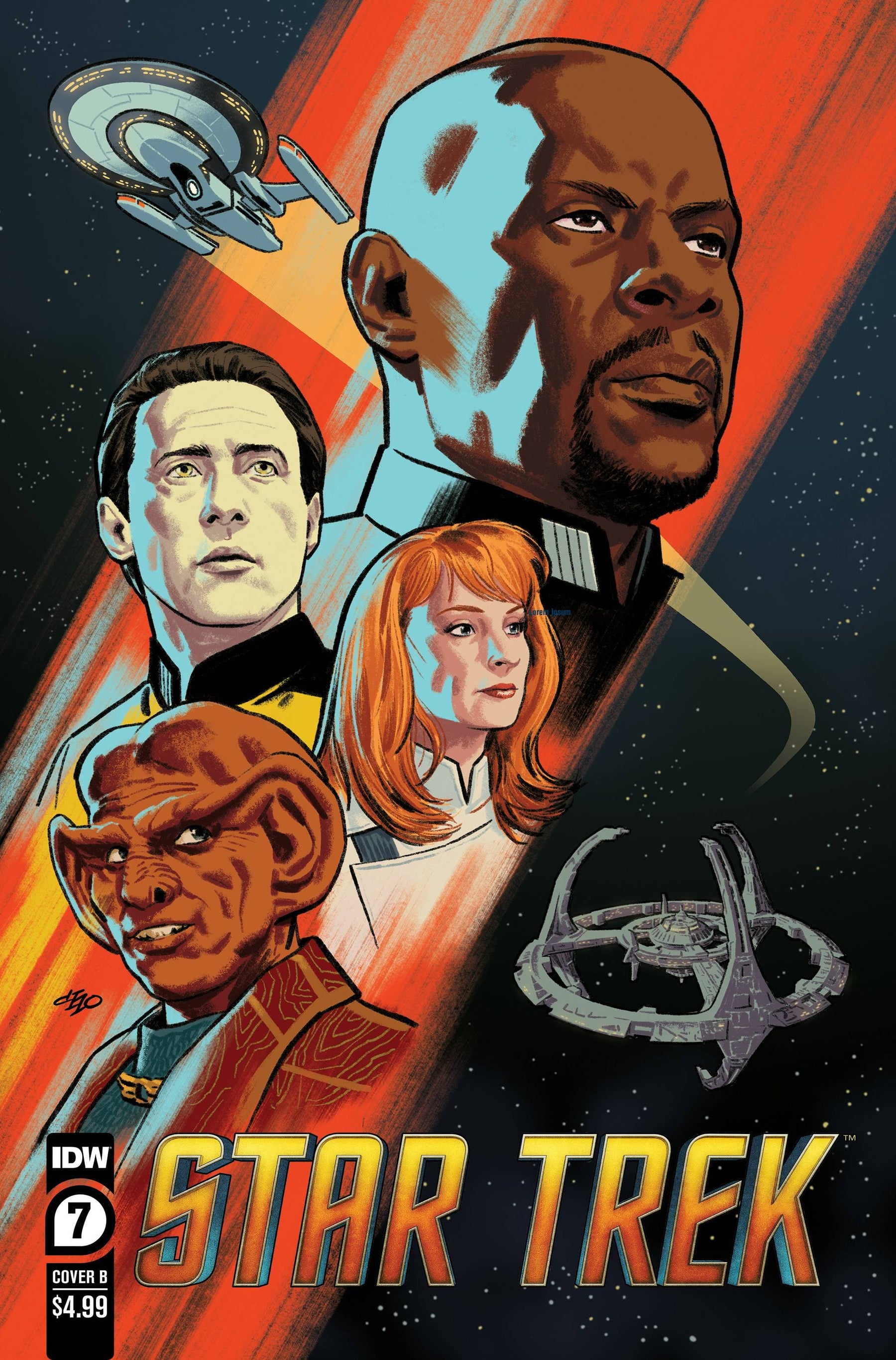 STAR TREK #7 CVR B CHO