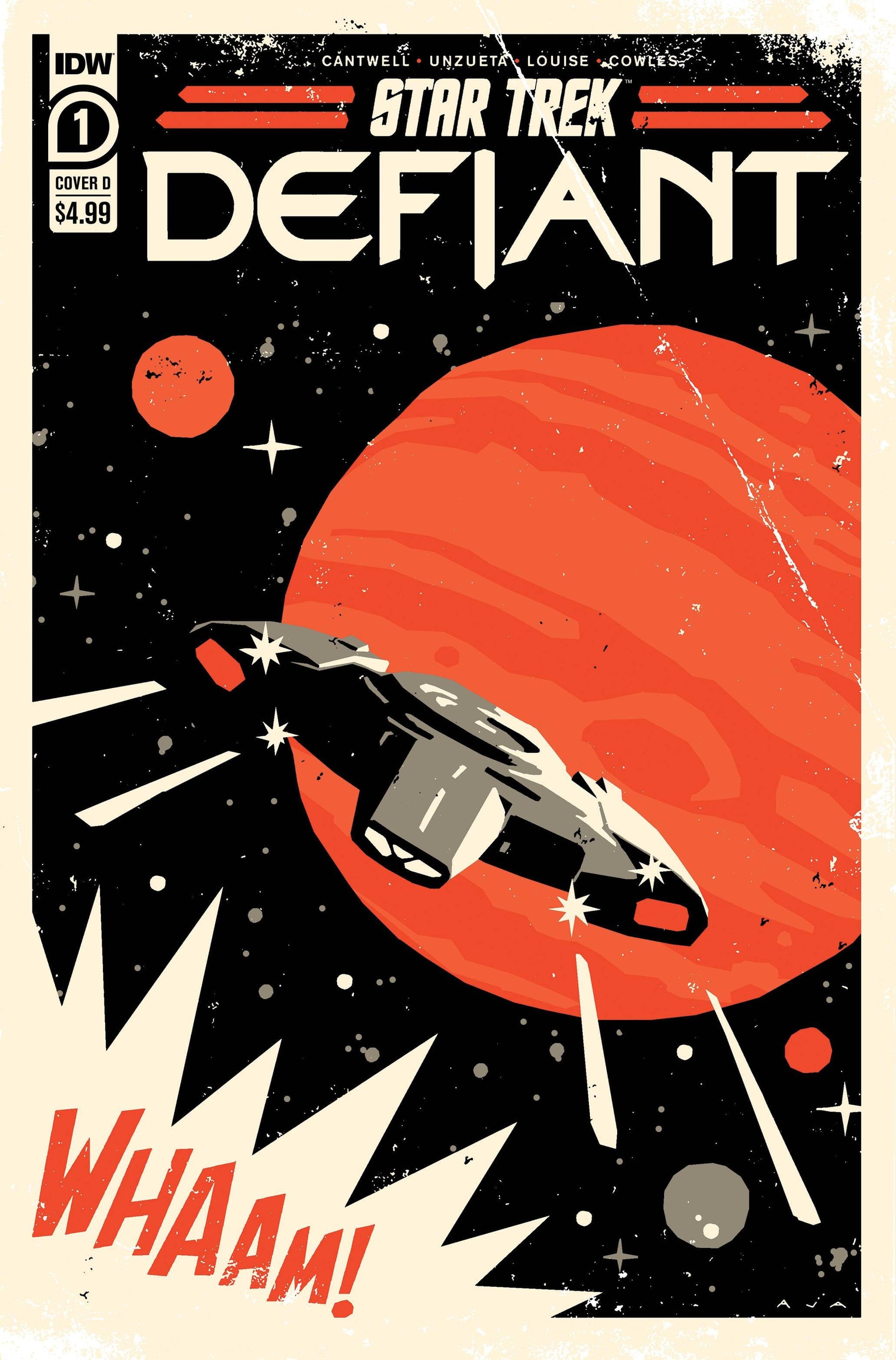 STAR TREK DEFIANT #1 CVR D