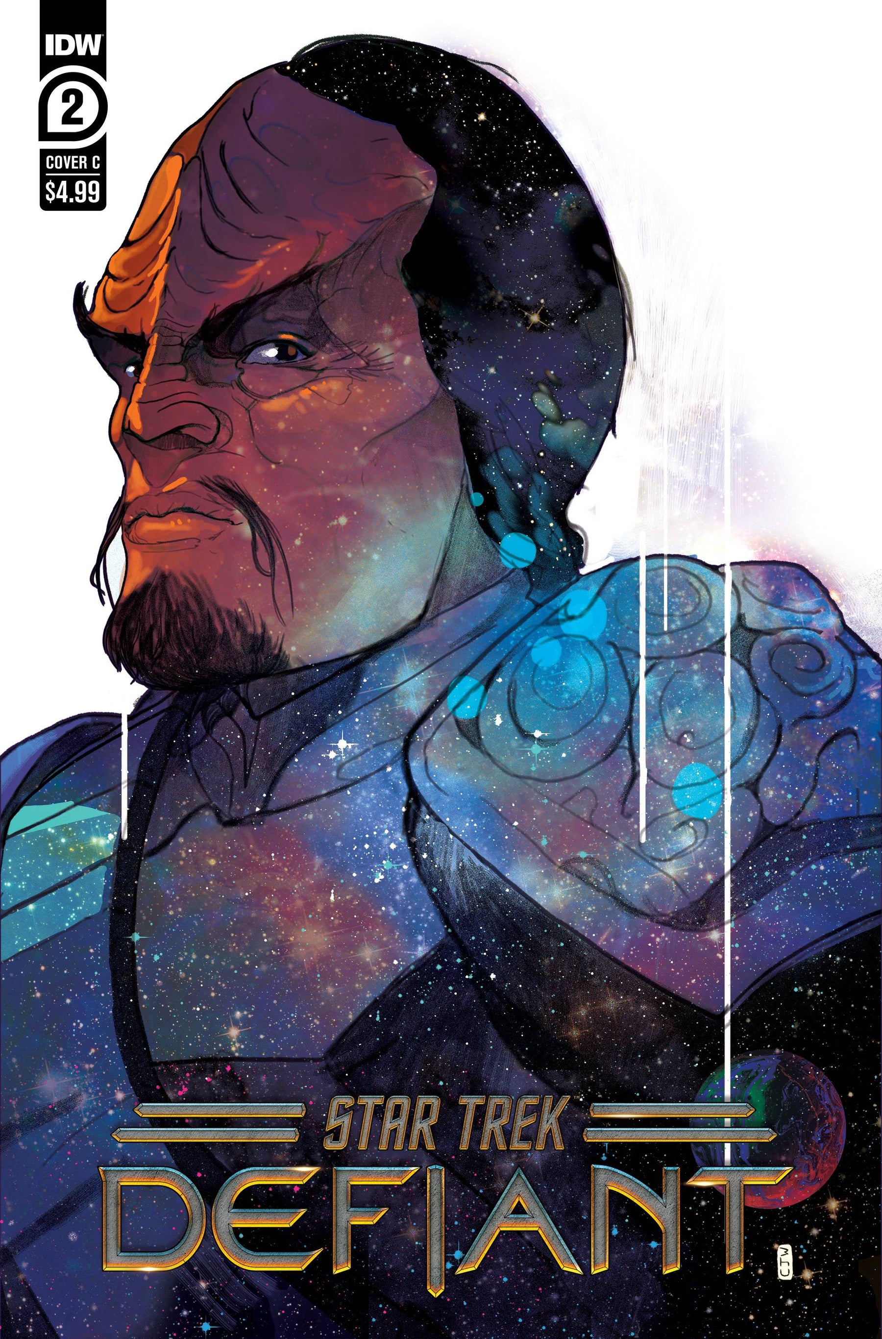 STAR TREK DEFIANT #2 CVR C WARD