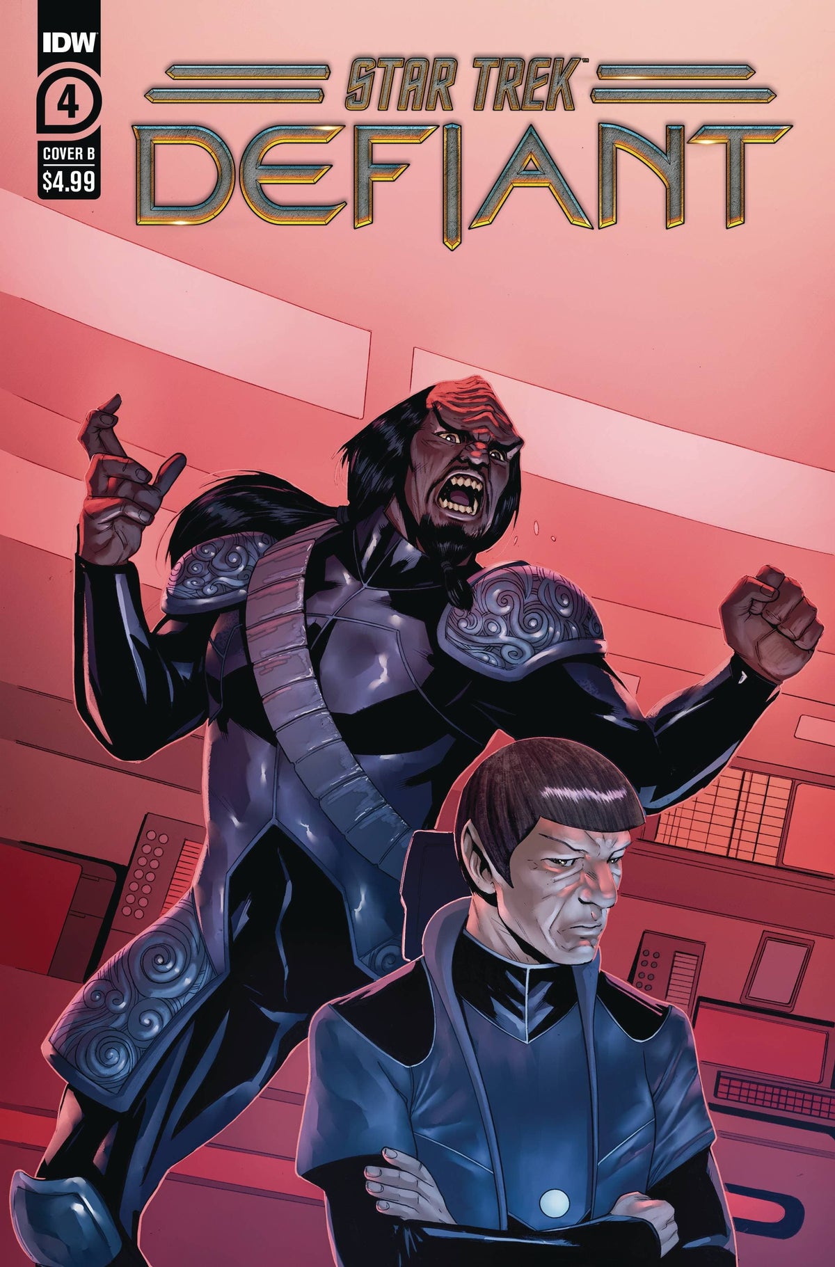 Idw Publishing Comic Books STAR TREK DEFIANT #4 CVR B BROCCARDO 82771403137900421 MAR231639