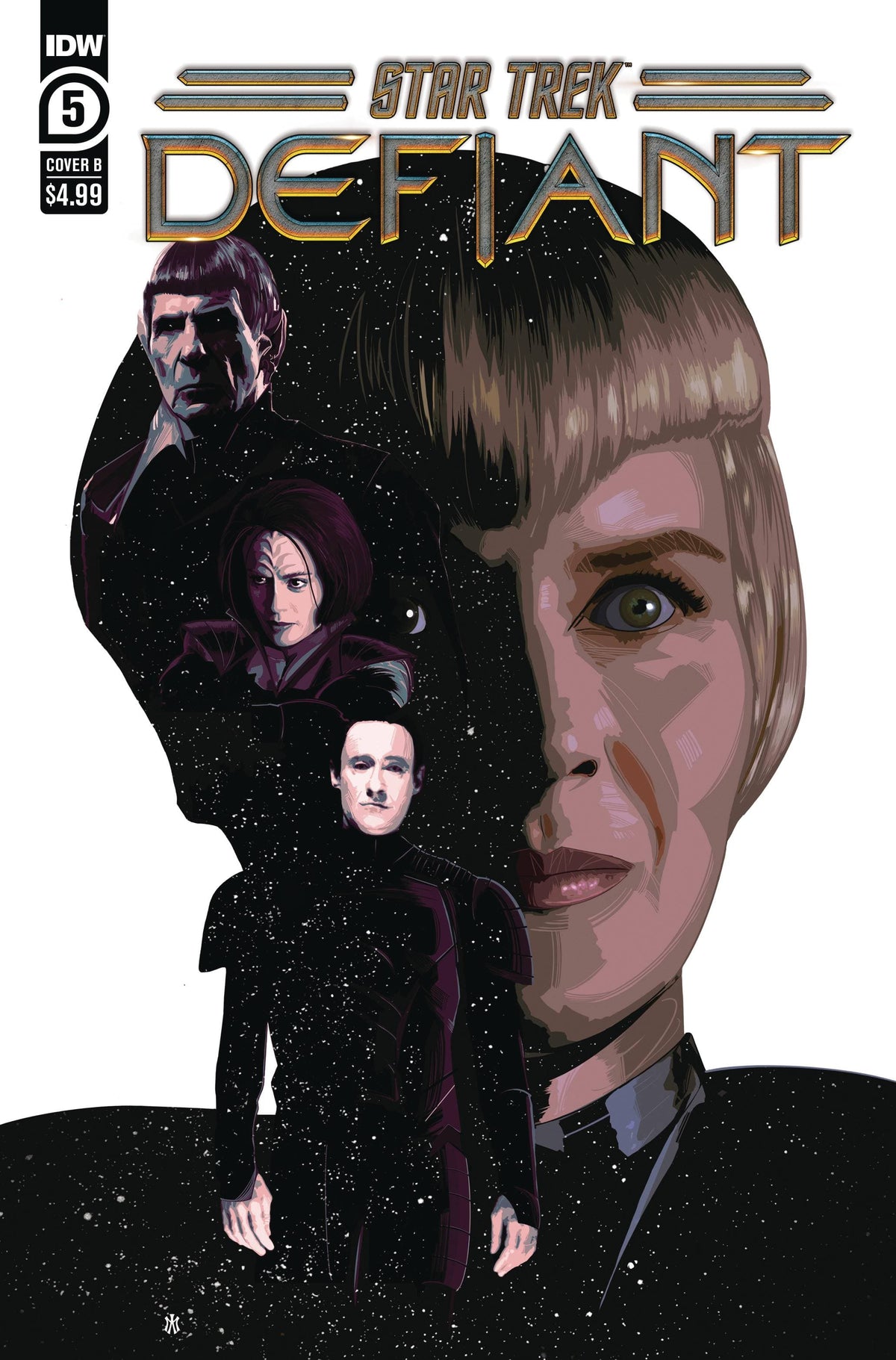 IDW Publishing Comic Books STAR TREK DEFIANT #5 CVR B ALVARADO 82771403137900521 APR231579