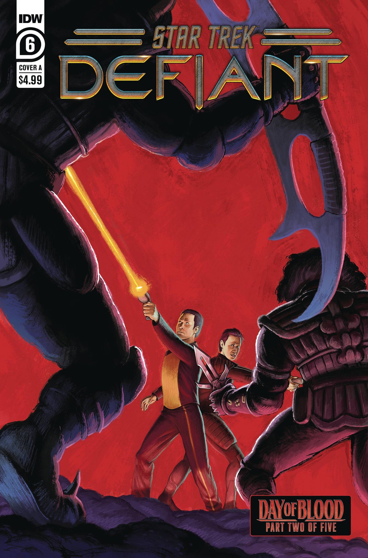 Idw Publishing Comic Books STAR TREK DEFIANT #6 CVR A WARD 82771403137900611 MAY231386