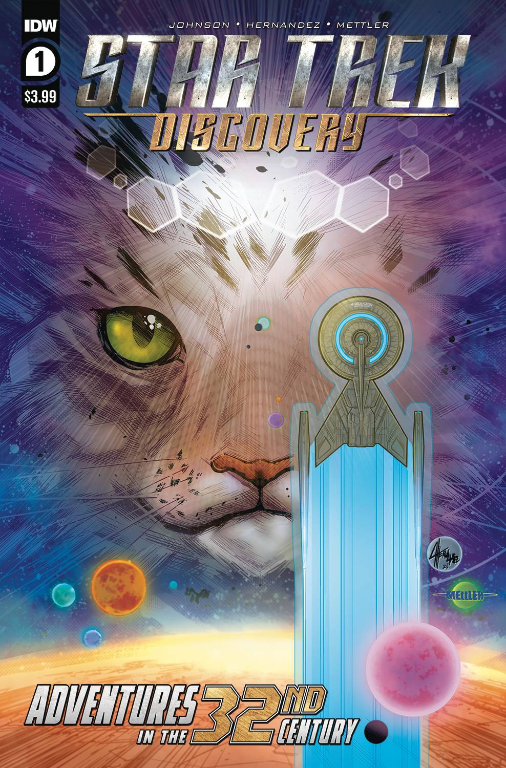 Idw Publishing Comic Books STAR TREK DISCOVERY ADV IN 32ND CENTURY #1 (OF 4) CVR A HERN 82771403040200111 JAN220476