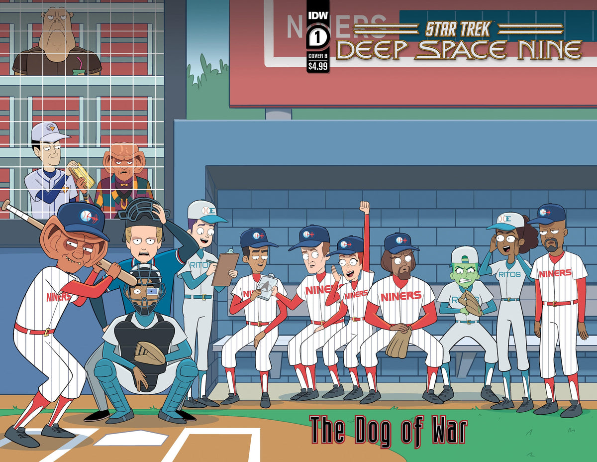 Idw Publishing Comic Books STAR TREK DS9 DOG OF WAR #1 CVR B FENOGLIO 82771403145400121 JAN231625