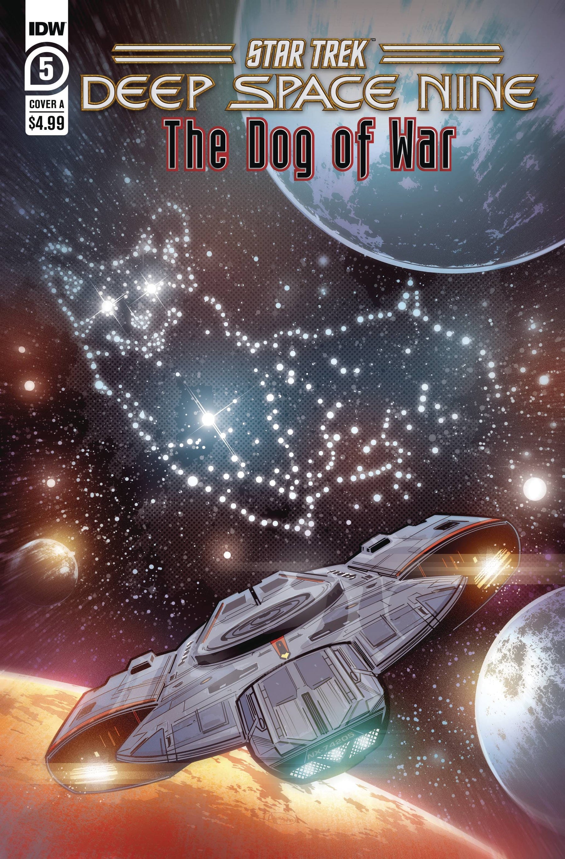 STAR TREK DS9 DOG OF WAR #5 CVR A HERNANDEZ