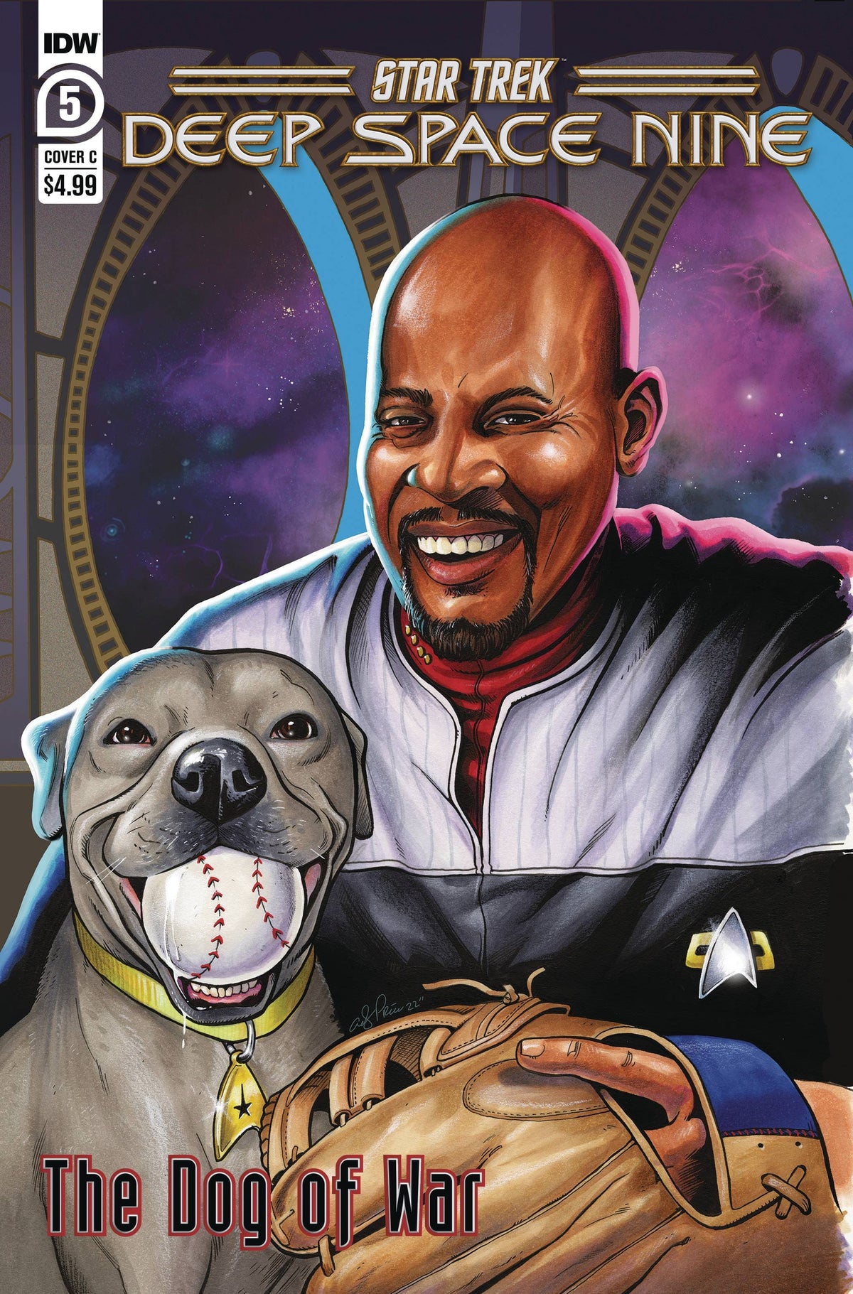 STAR TREK DS9 DOG OF WAR #5 CVR C PRICE