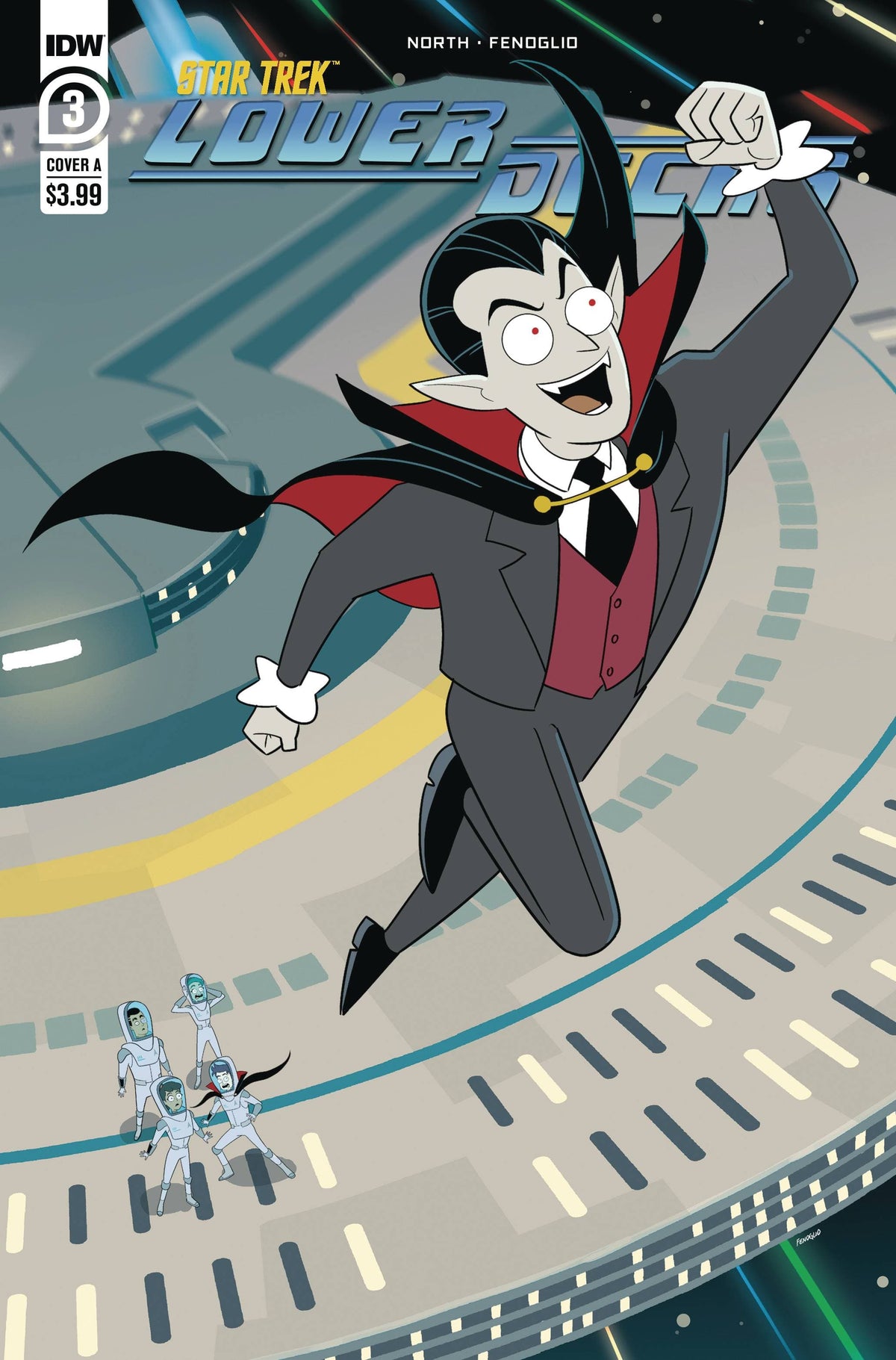 Idw Publishing Comic Books STAR TREK LOWER DECKS #3 CVR A FENOGLIO 82771403086000311 SEP221716