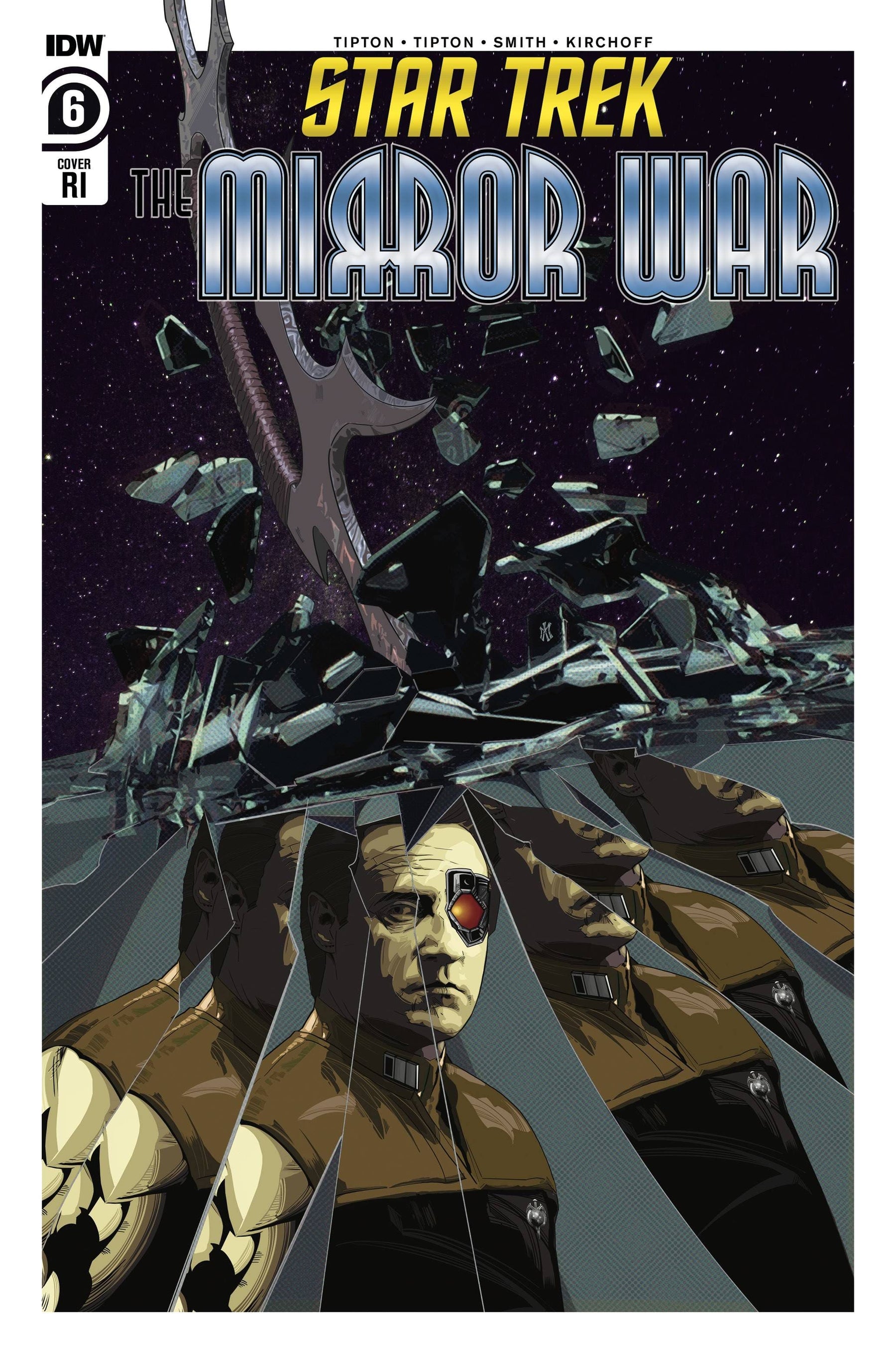 STAR TREK MIRROR WAR #6 (OF 8) CVR C 1:10 INCV ALVARADO