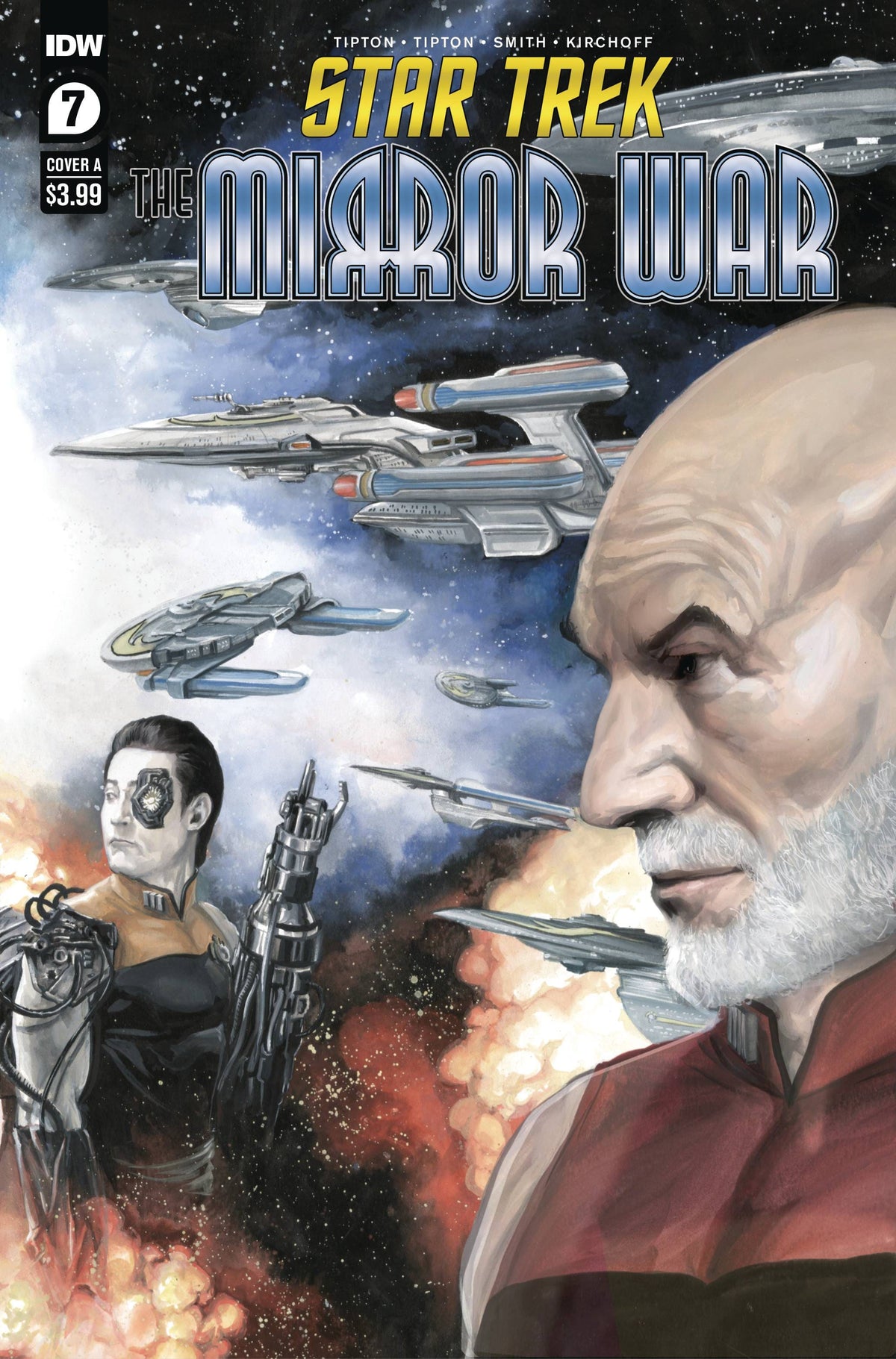 STAR TREK MIRROR WAR #7 (OF 8) CVR A WOODWARD - Third Eye