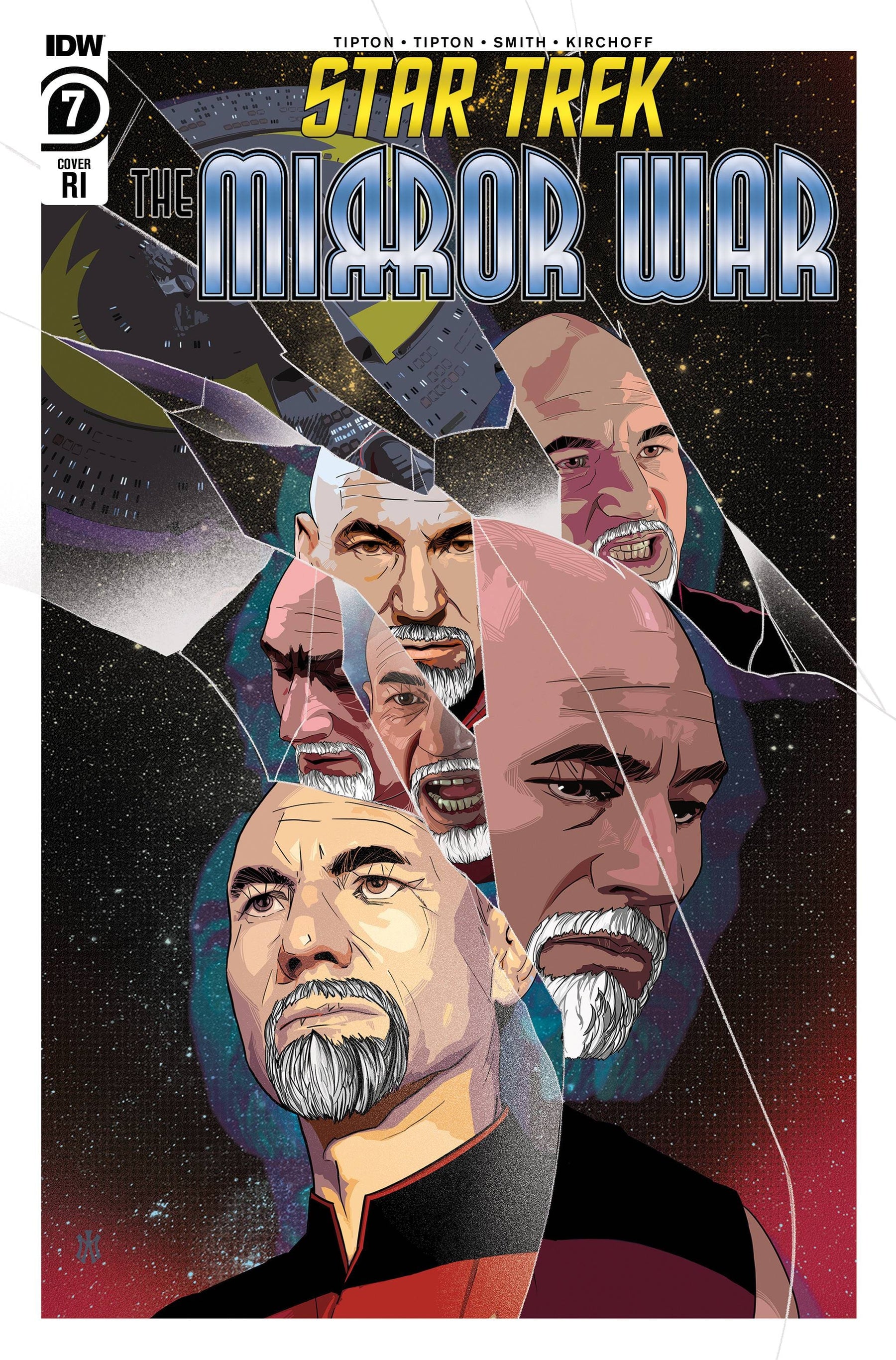 STAR TREK MIRROR WAR #7 (OF 8) CVR C 1:15 INCV ALVARADO