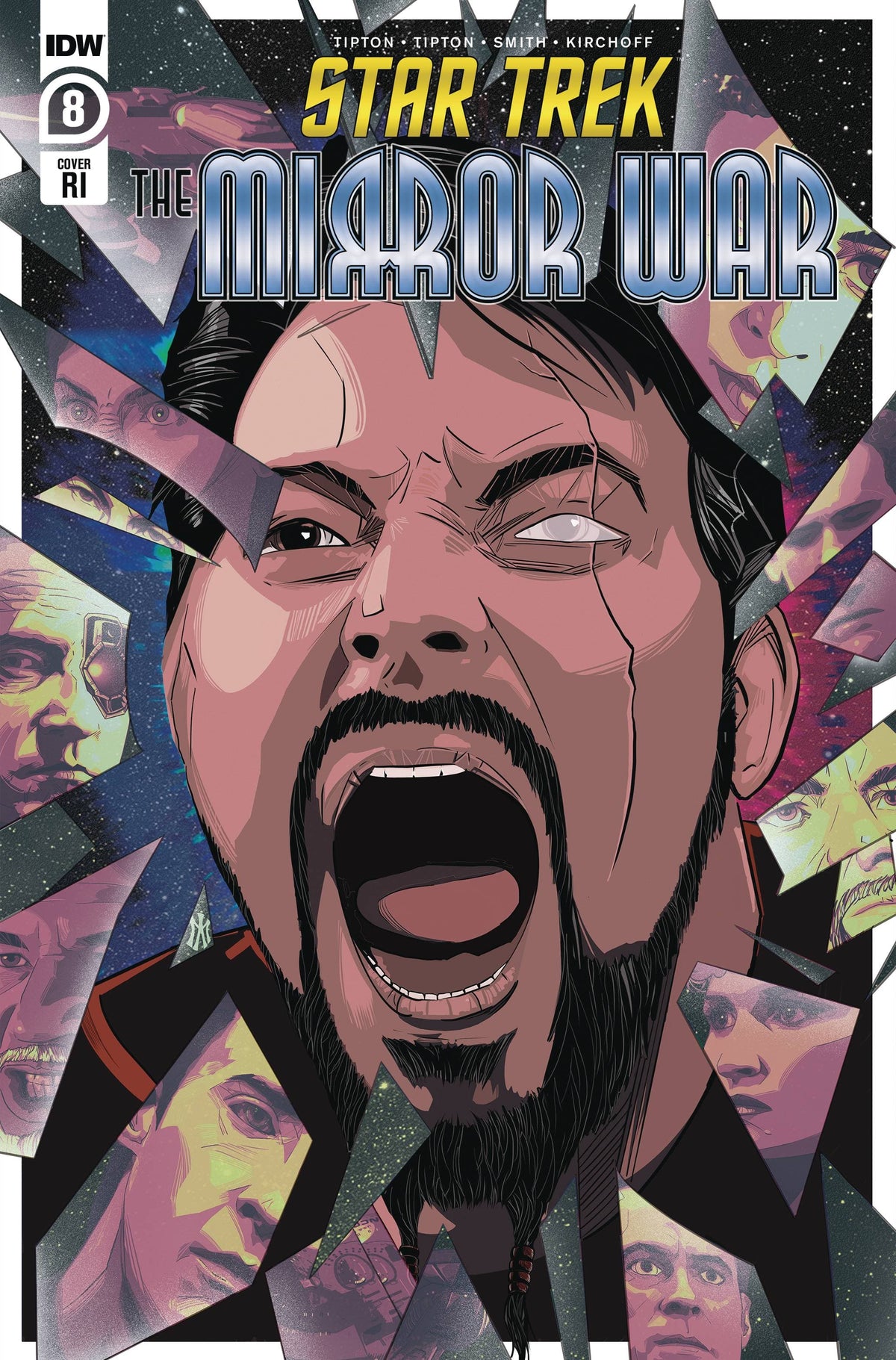 Idw Publishing Comic Books > Incentives STAR TREK MIRROR WAR #8 (OF 8) CVR C 1:10 INCV ALVARADO 82771402098400831 JUN221657