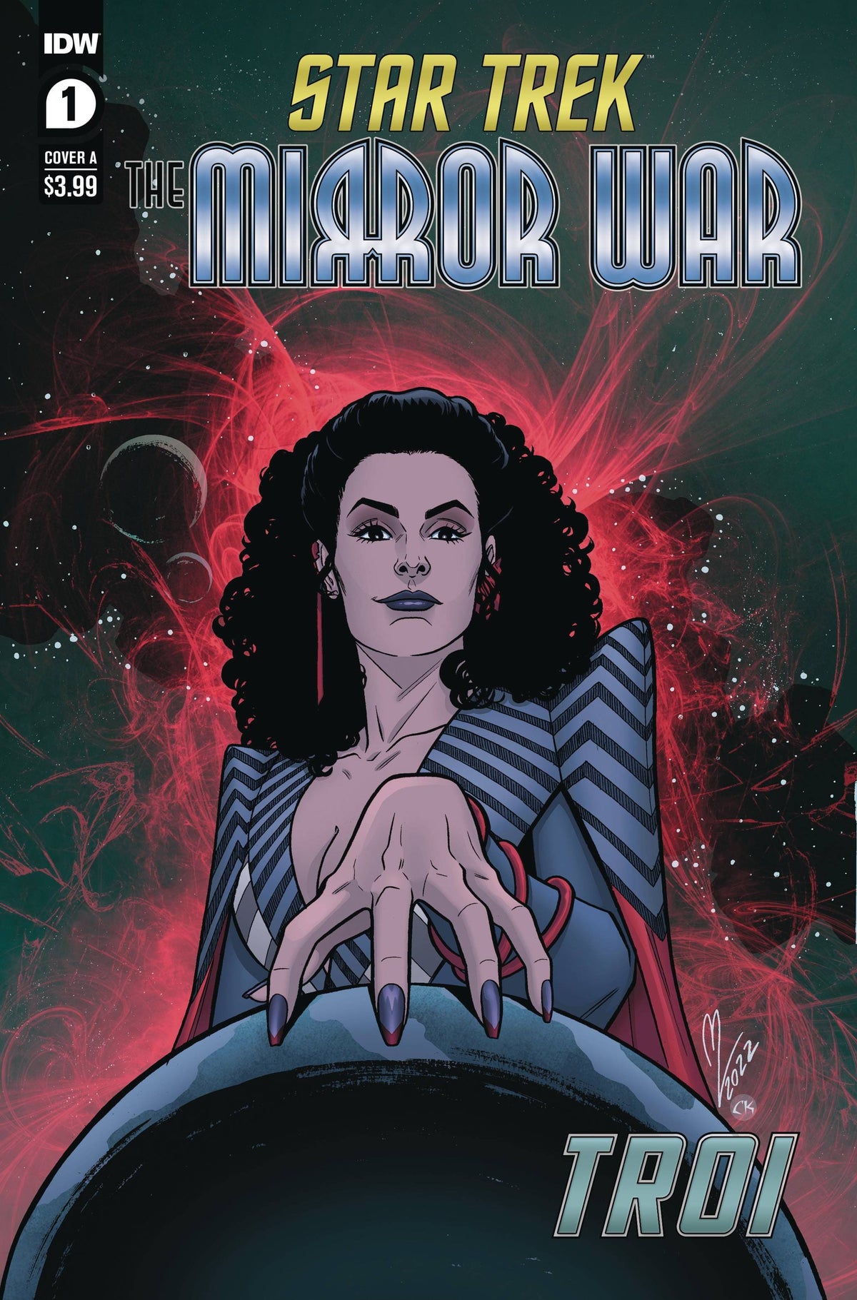 Idw Publishing Comic Books STAR TREK MIRROR WAR TROI #1 CVR A LEVENS 82771403087700111 JUL221636