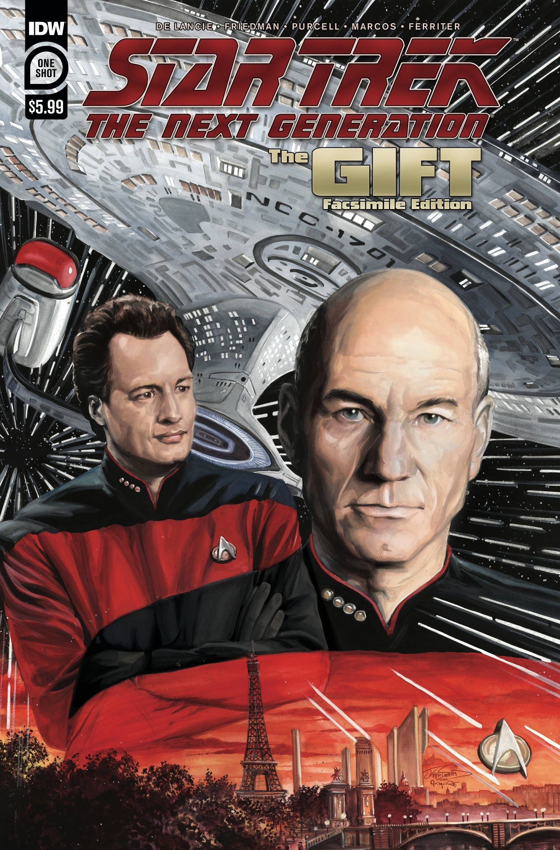 Idw Publishing Comic Books STAR TREK NEXT GENERATION THE GIFT 82771402064900111 STL176422