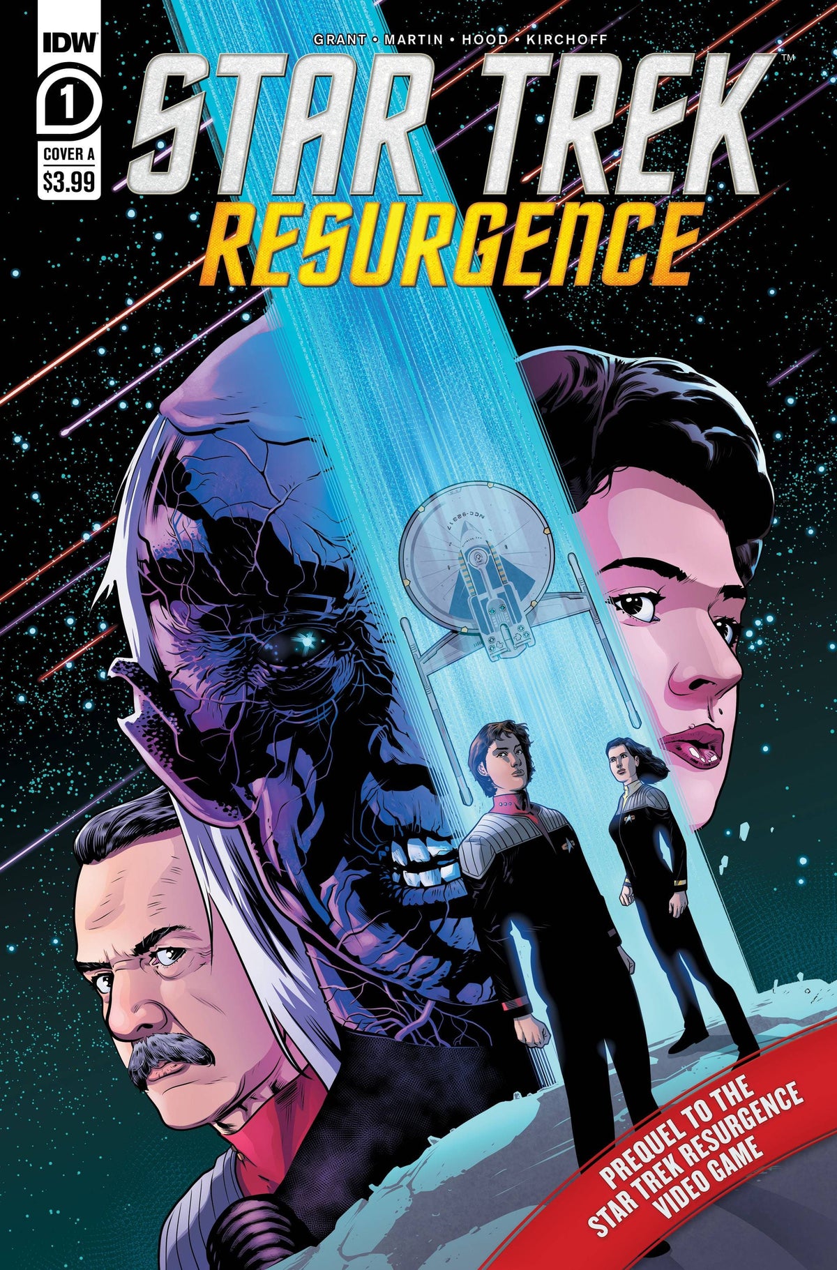 Idw Publishing Comic Books STAR TREK RESURGENCE #1 CVR A HOOD 82771403105800111 SEP221719