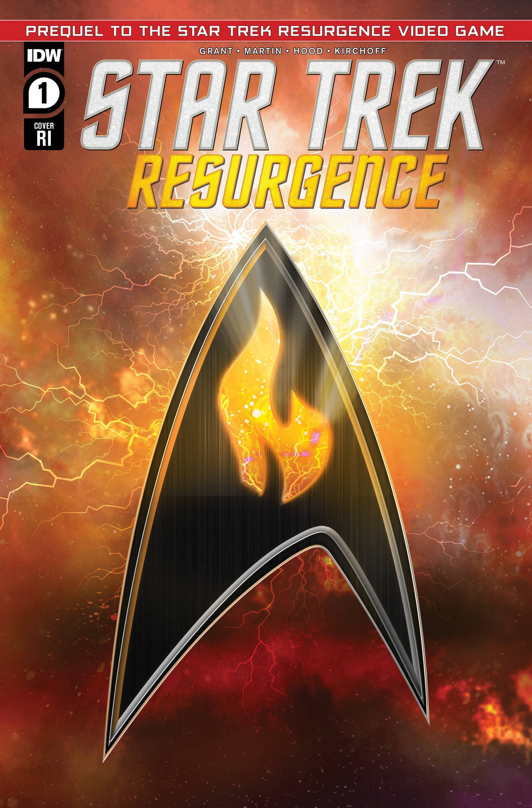 STAR TREK RESURGENCE #1 CVR C 1:10  INCV