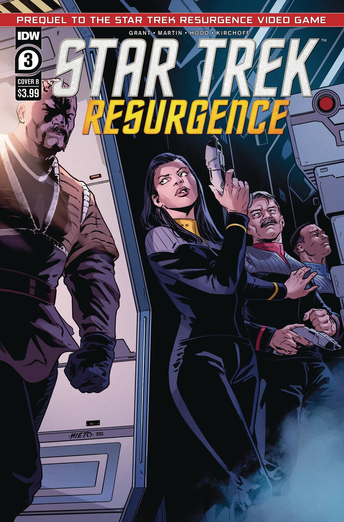 Idw Publishing Comic Books STAR TREK RESURGENCE #3 CVR B NIETO 82771403105800321 NOV221610