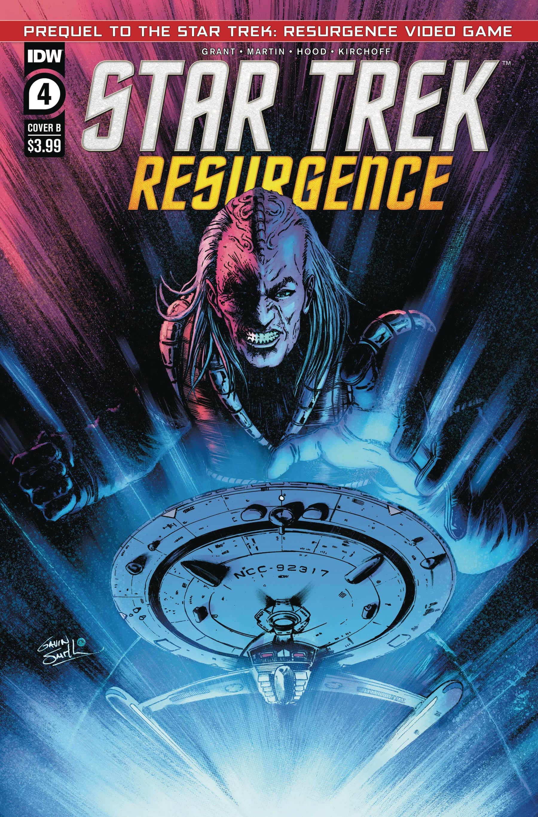 STAR TREK RESURGENCE #4 CVR B SMITH (MR)