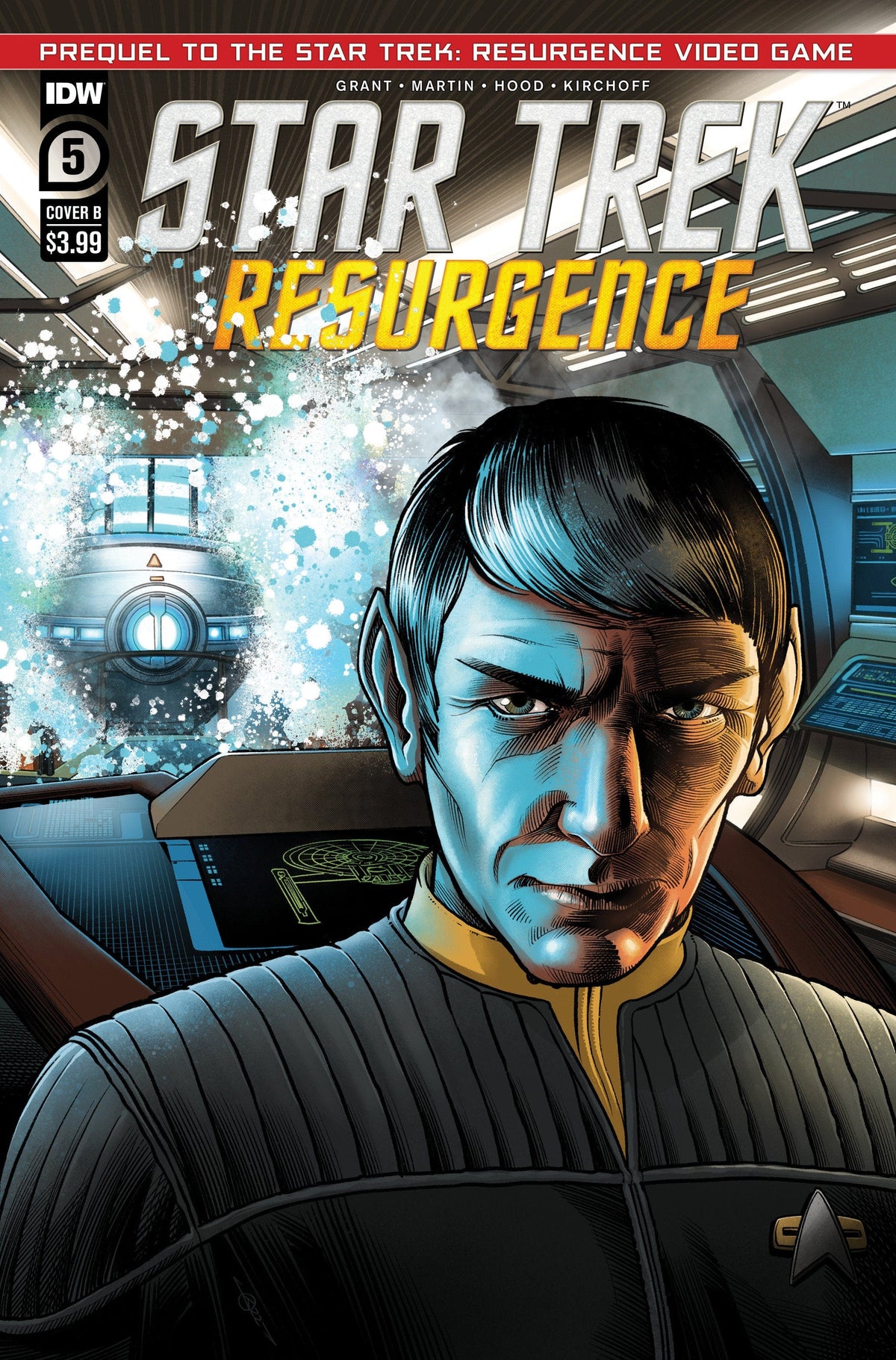 Idw Publishing Comic Books STAR TREK RESURGENCE #5 CVR B GRAY (MR) 82771403105800521 JAN231631